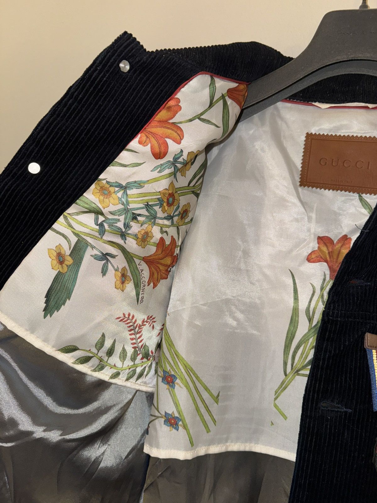 Gucci L'Aveugle Par Amour corduroy jacket Size US S / EU 44-46 / 1 - 13 Thumbnail