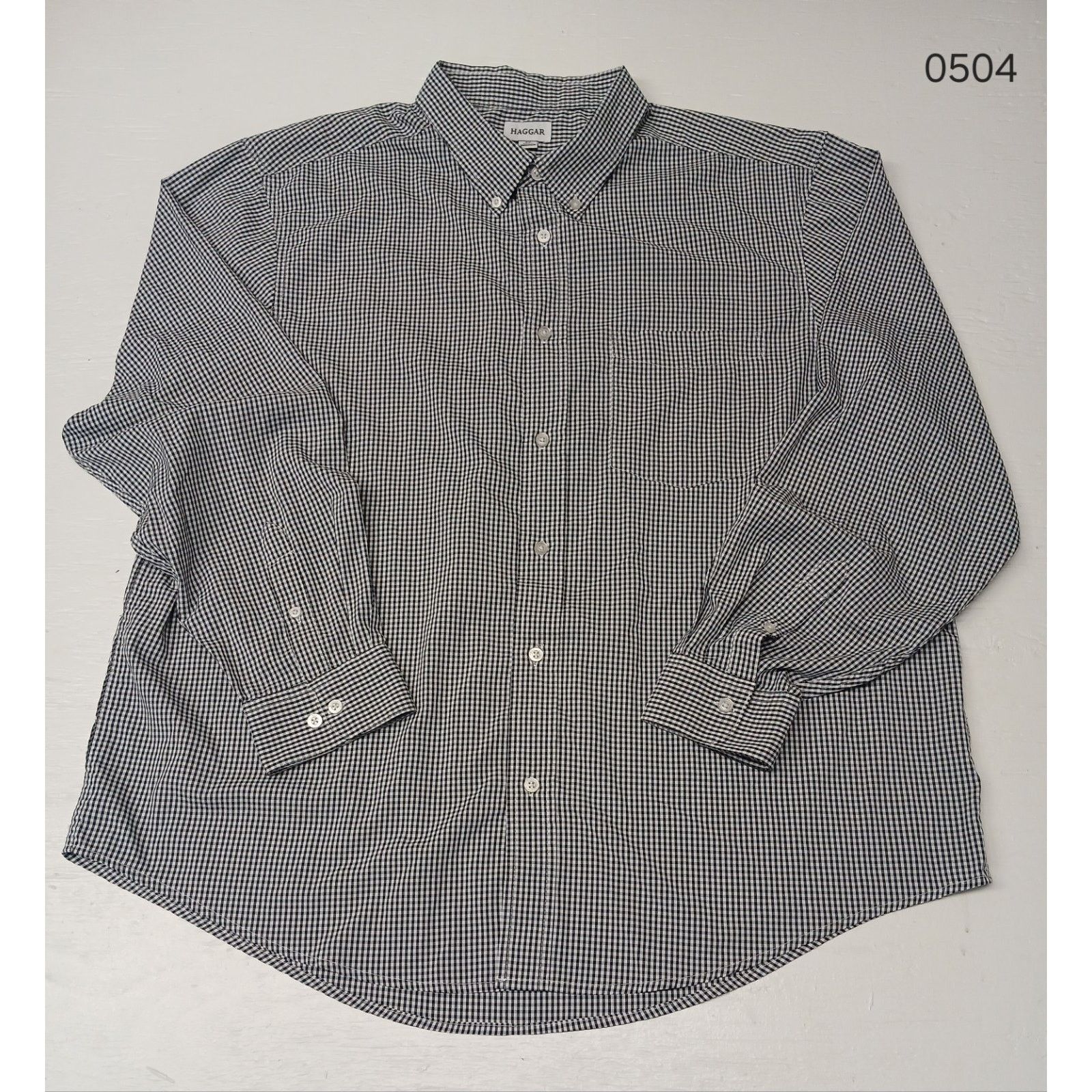 Haggar Haggar (2XL) Multicolor Plaid Soft Long Sleeve Shirt Size US XXL / EU 58 / 5 - 1 Thumbnail