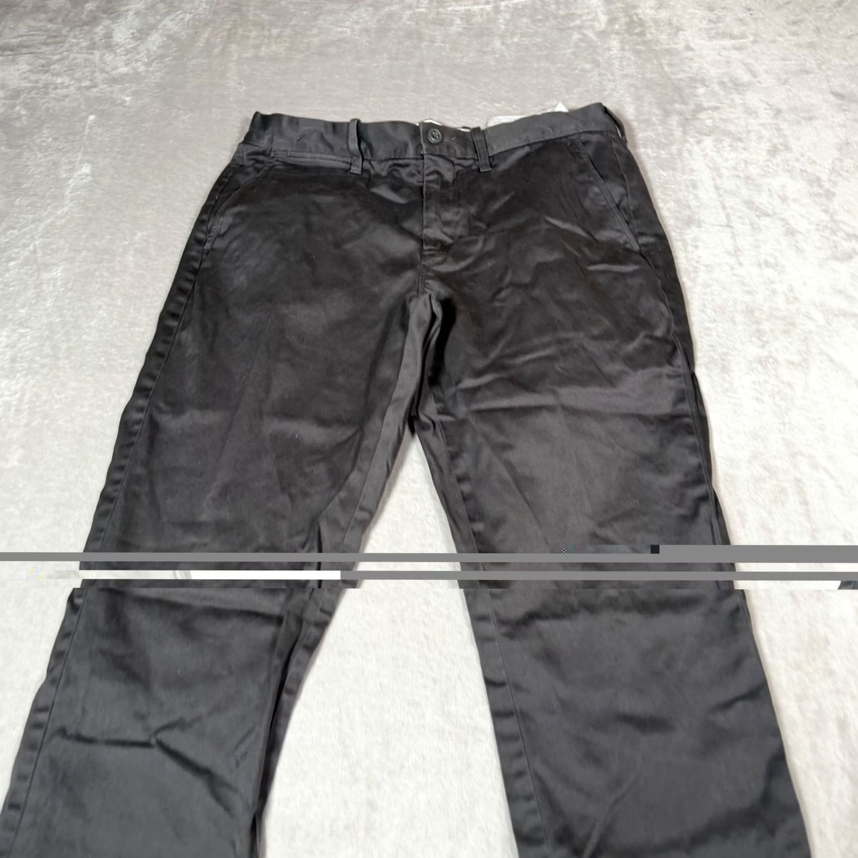 J.Crew J Crew Mens Pants Gray 31x30 Straight Cotton Twill Broken In Chino Size US 31 - 3 Thumbnail