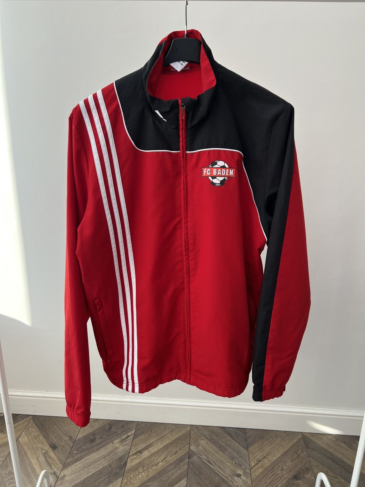 Adidas Vintage Adidas FC Baden Training Jacket Size US L / EU 52-54 / 3 - 2 Thumbnail