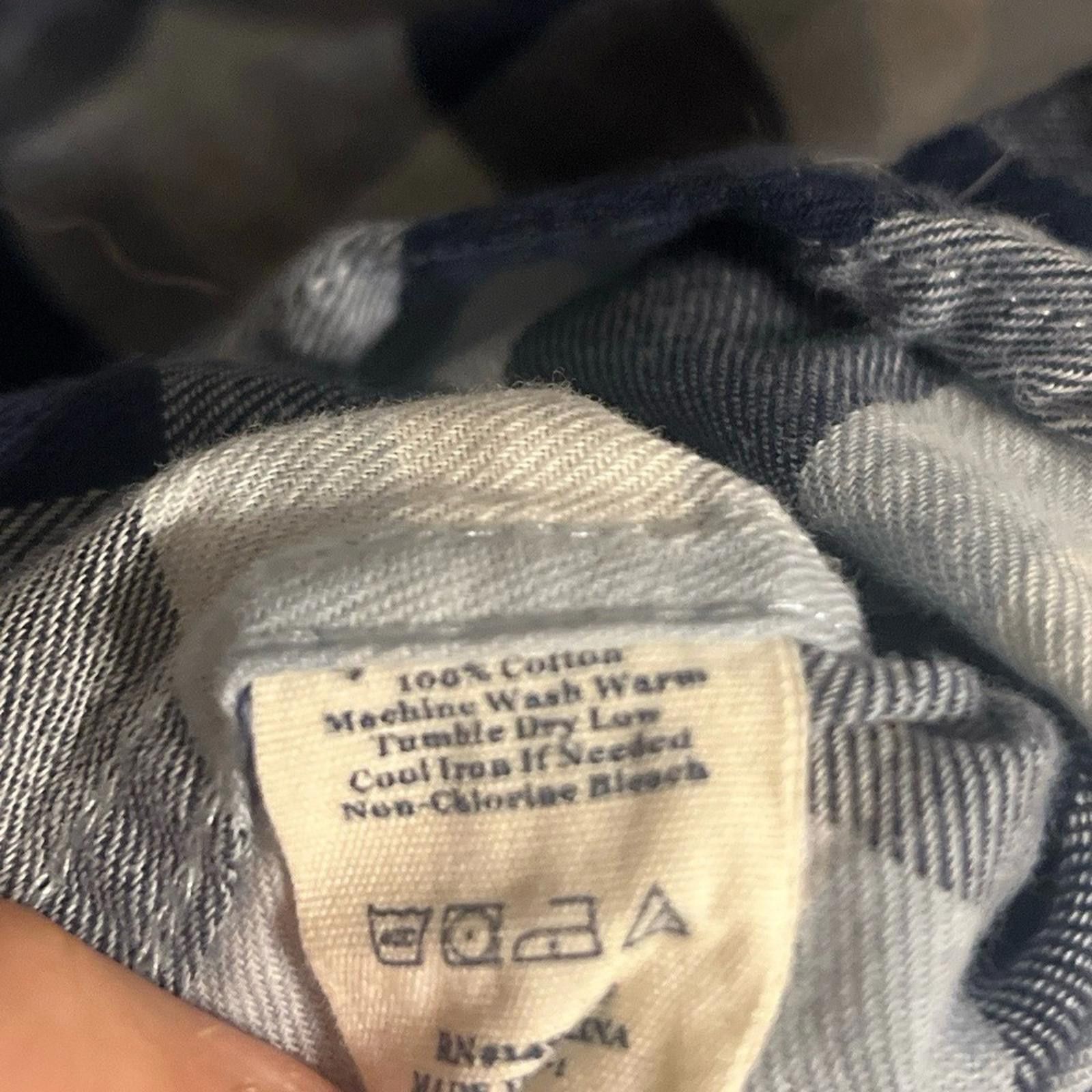 Other NORMAL BRAND Men's XL Blue White Plaid Button Up Shirt Size US XL / EU 56 / 4 - 5 Thumbnail