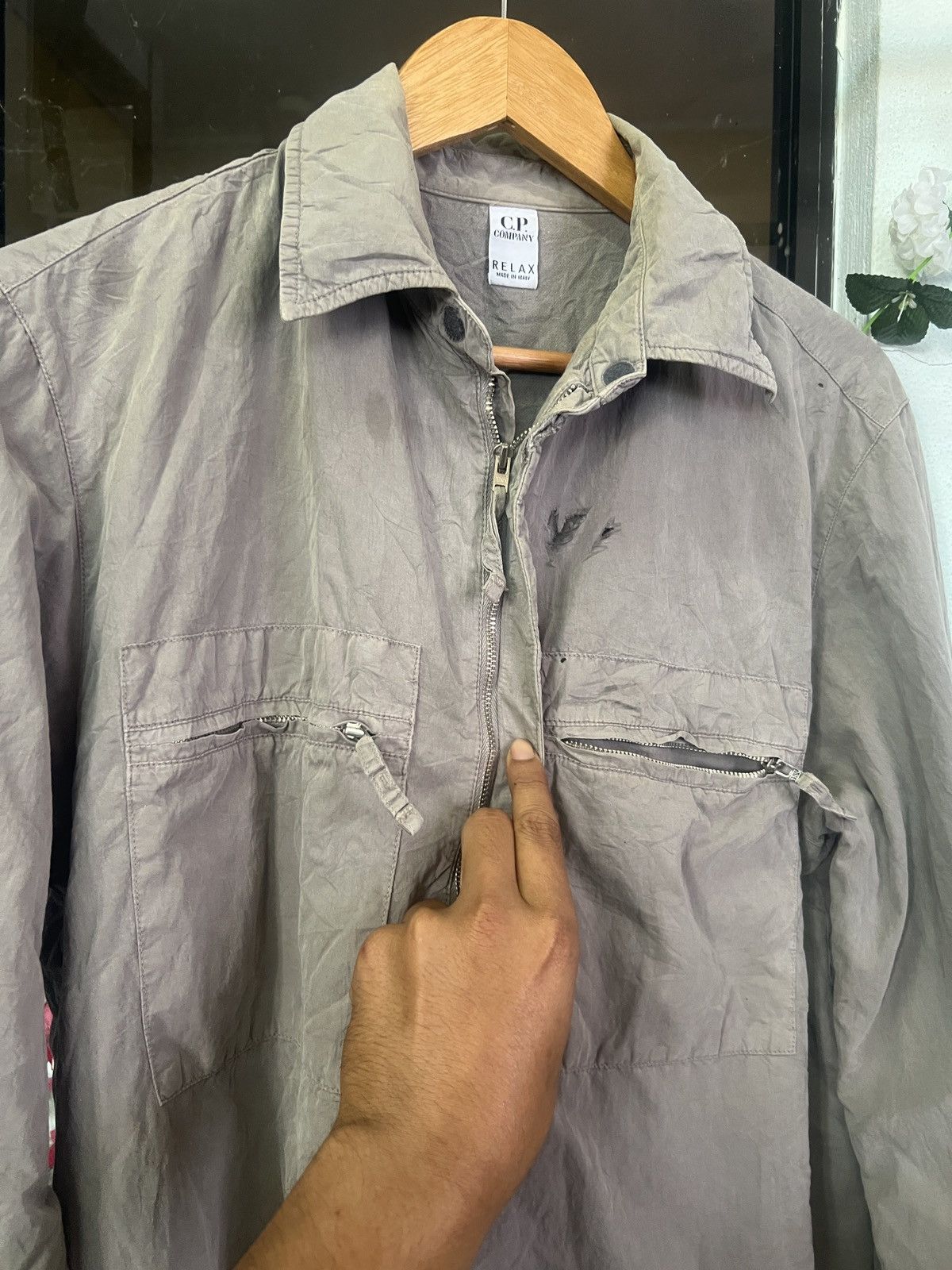 C.P. Company Vintage Jacket Grey Cp Company Size US M / EU 48-50 / 2 - 10 Thumbnail
