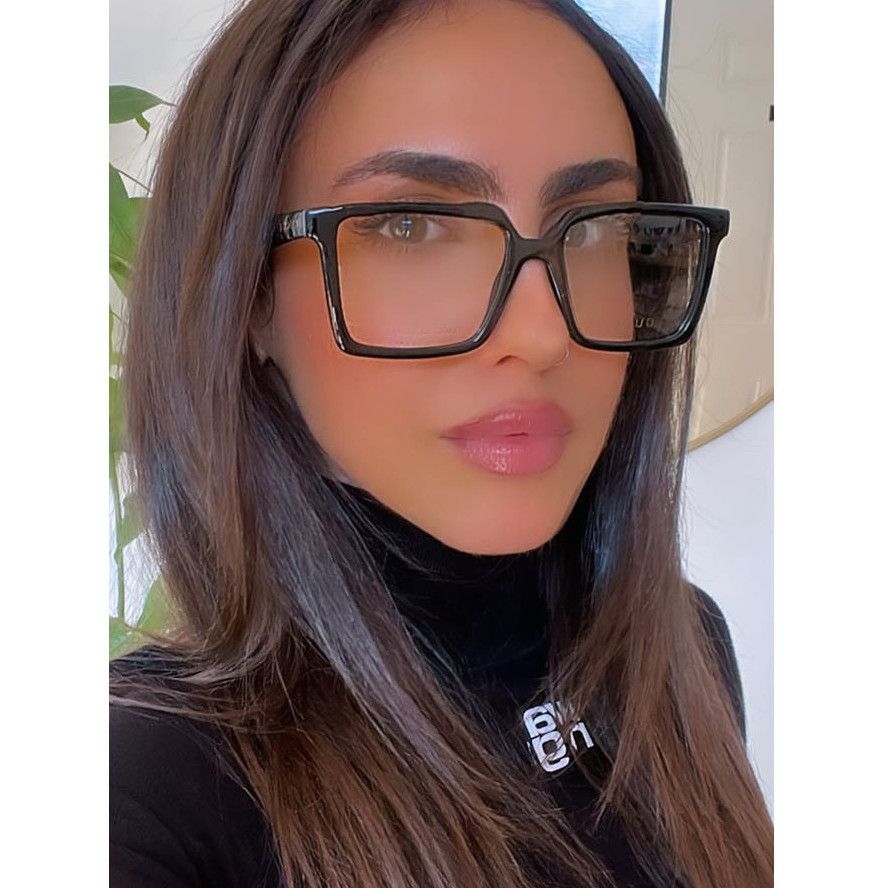 image of New Gucci Gg1540O Black Square Eyeglasses Frames, Men's