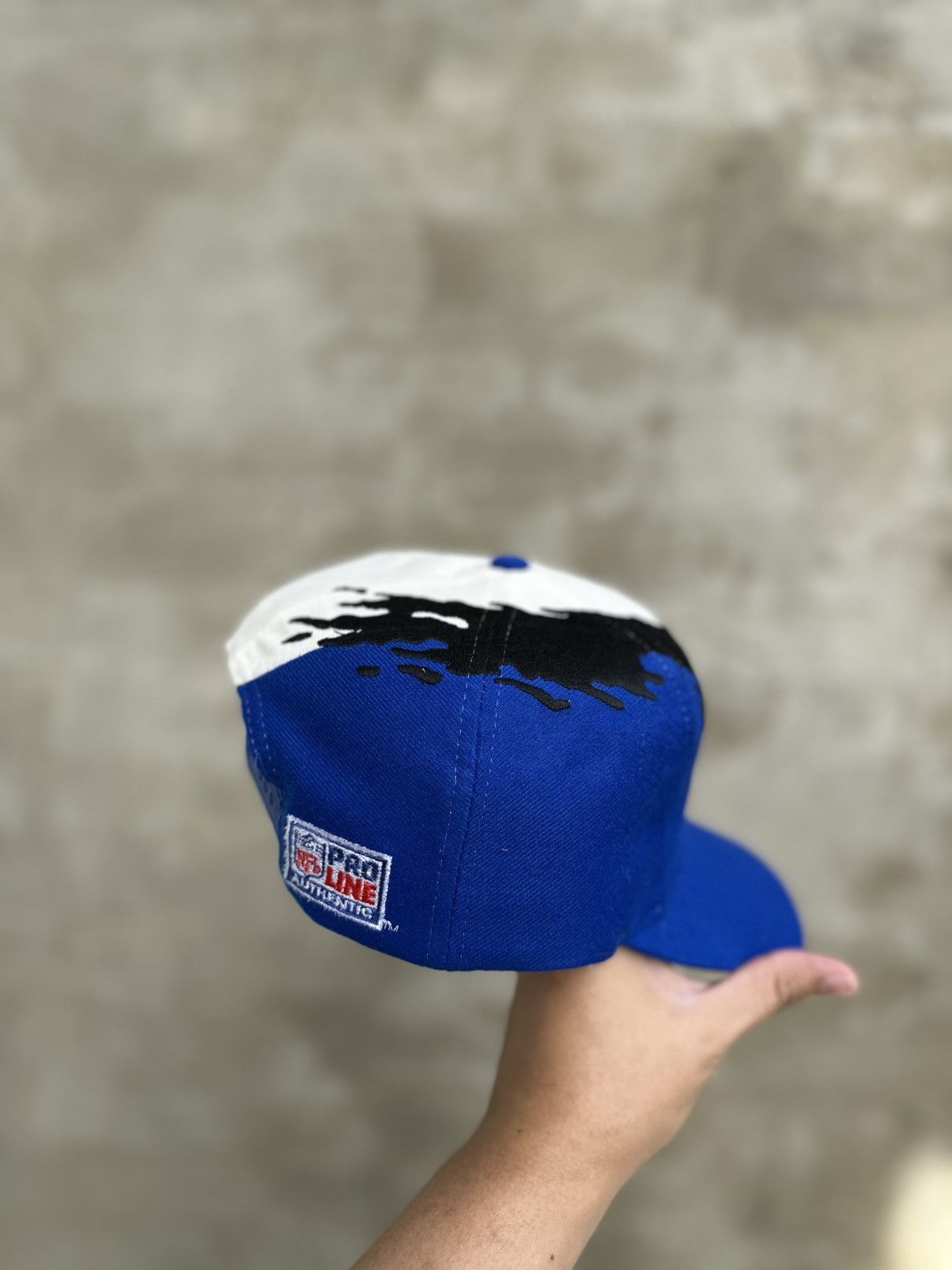 Logo Athletic × Sports Specialties × Vintage Indianapolis Colts Logo Athletic Splash Snapback Hat Size ONE SIZE - 4 Thumbnail