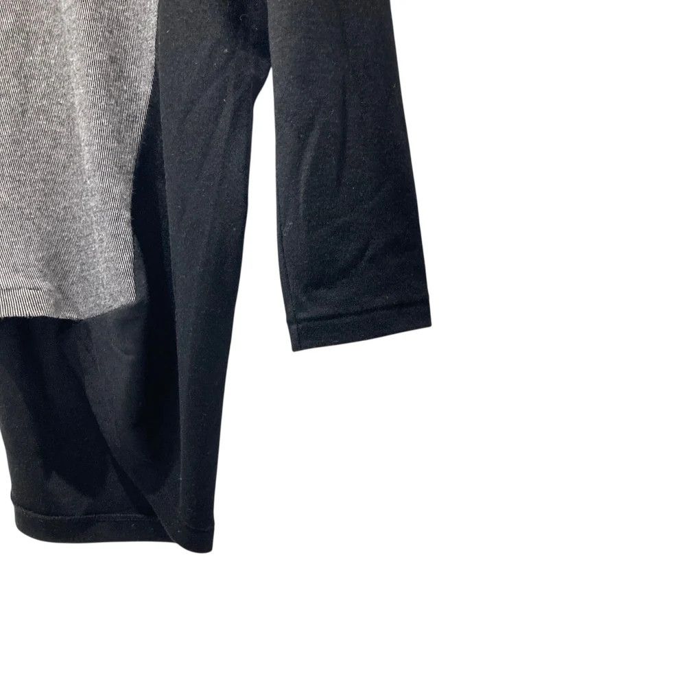 Yohji Yamamoto YOHJI YAMAMOTO/black/wool/cotton Long-sleeved top Size US M / EU 48-50 / 2 - 4 Thumbnail