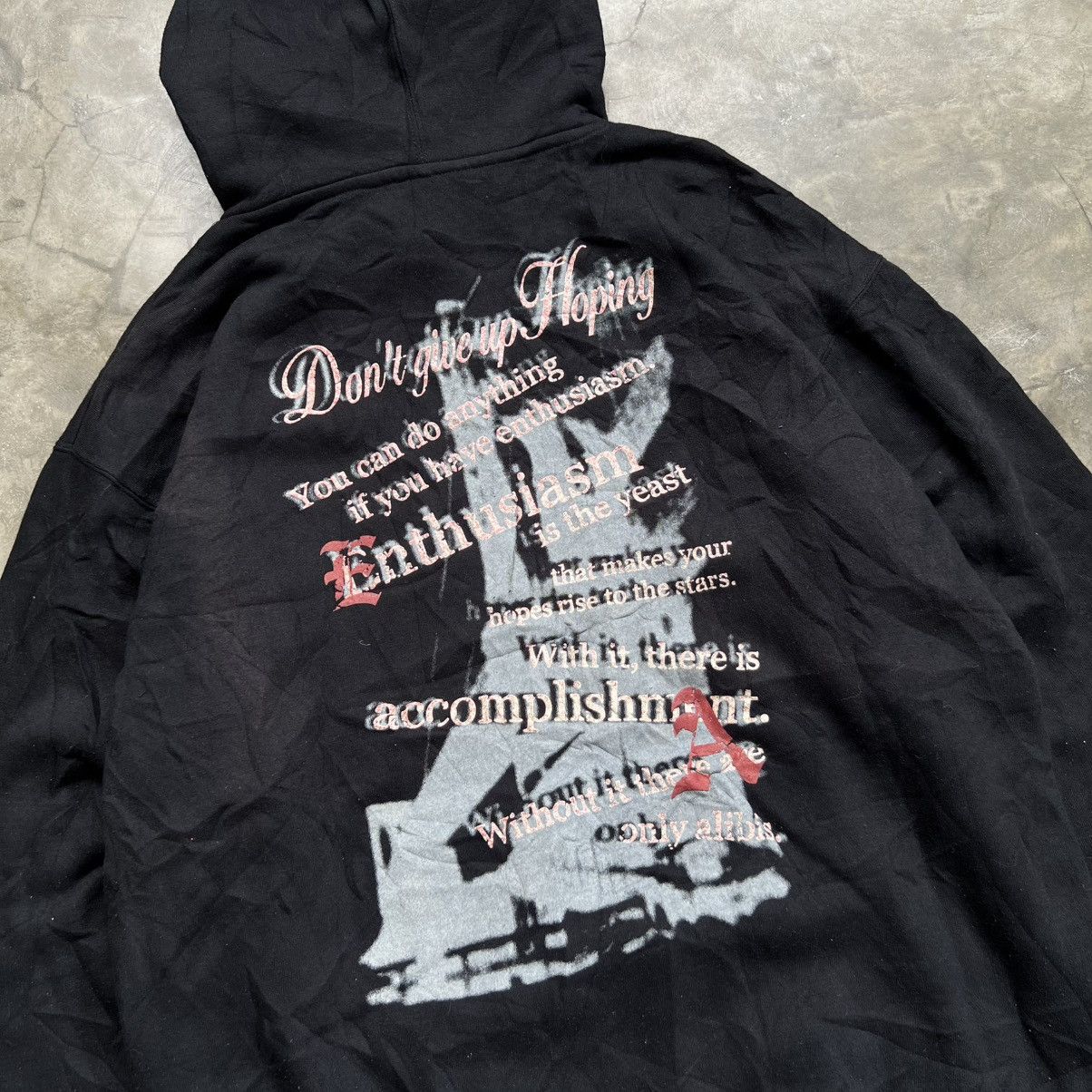 Beauty Beast 2000s Smorky Garnish Vkei Style Poem Hoodie Size US XL / EU 56 / 4 - 3 Thumbnail