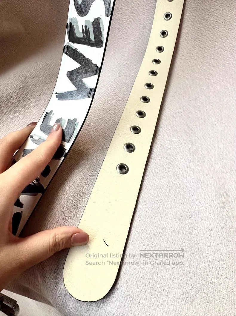 Vivienne Westwood Vivienne Westwood Saturn letter graffiti belt Size ONE SIZE - 9 Thumbnail