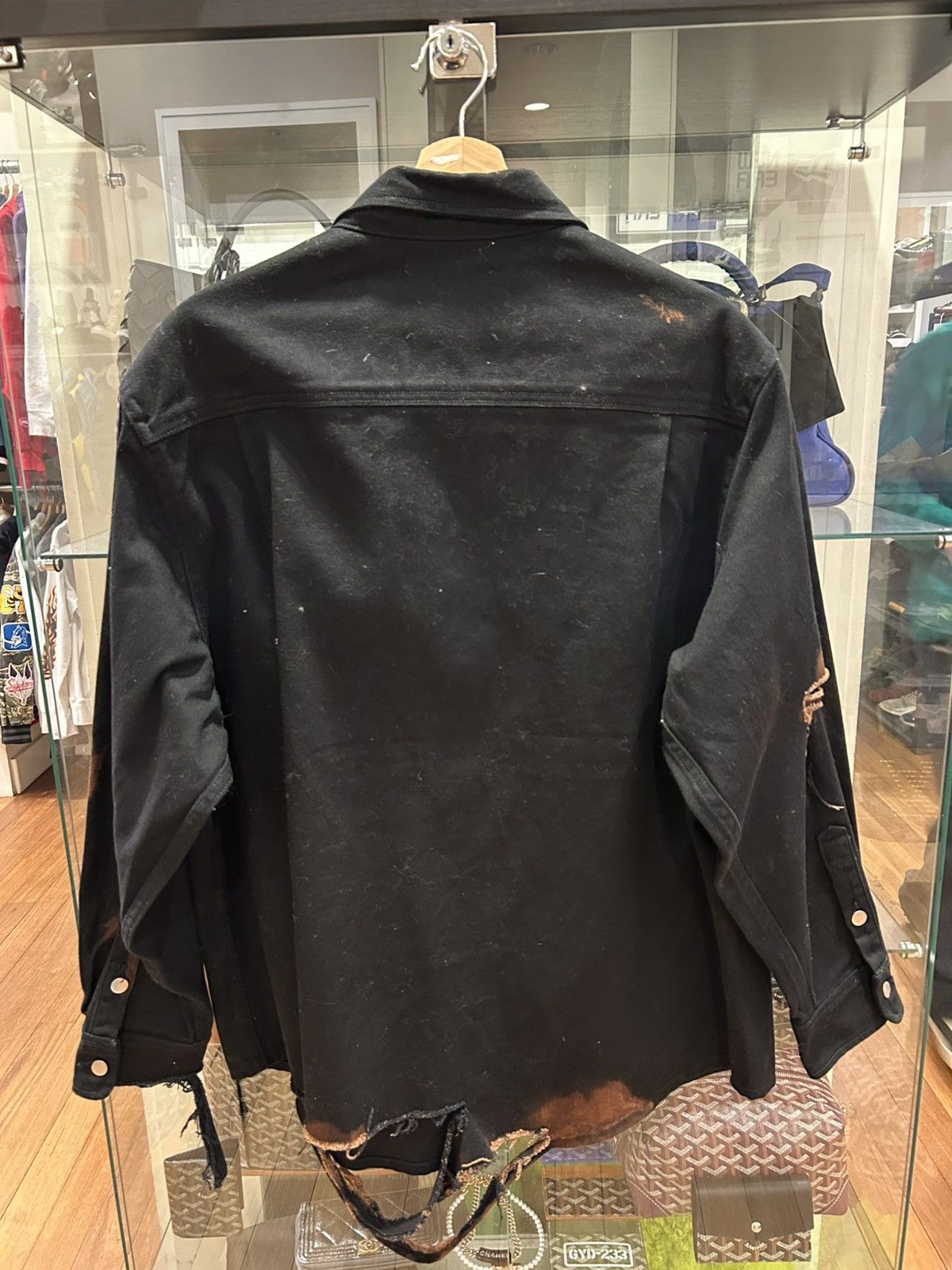 424 424 Distressed Workwear Denim Jacket Size US S / EU 44-46 / 1 - 2 Thumbnail