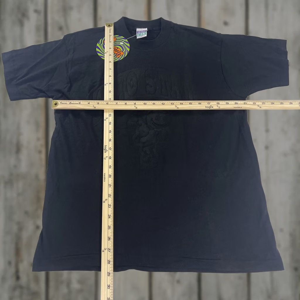Vintage VINTAGE FREEZE Ohio State Buckeyes BLACKOUT Logo 90s Single Stitch L T-Shirt Mens Black Minecraft Size US L / EU 52-54 / 3 - 1 Thumbnail