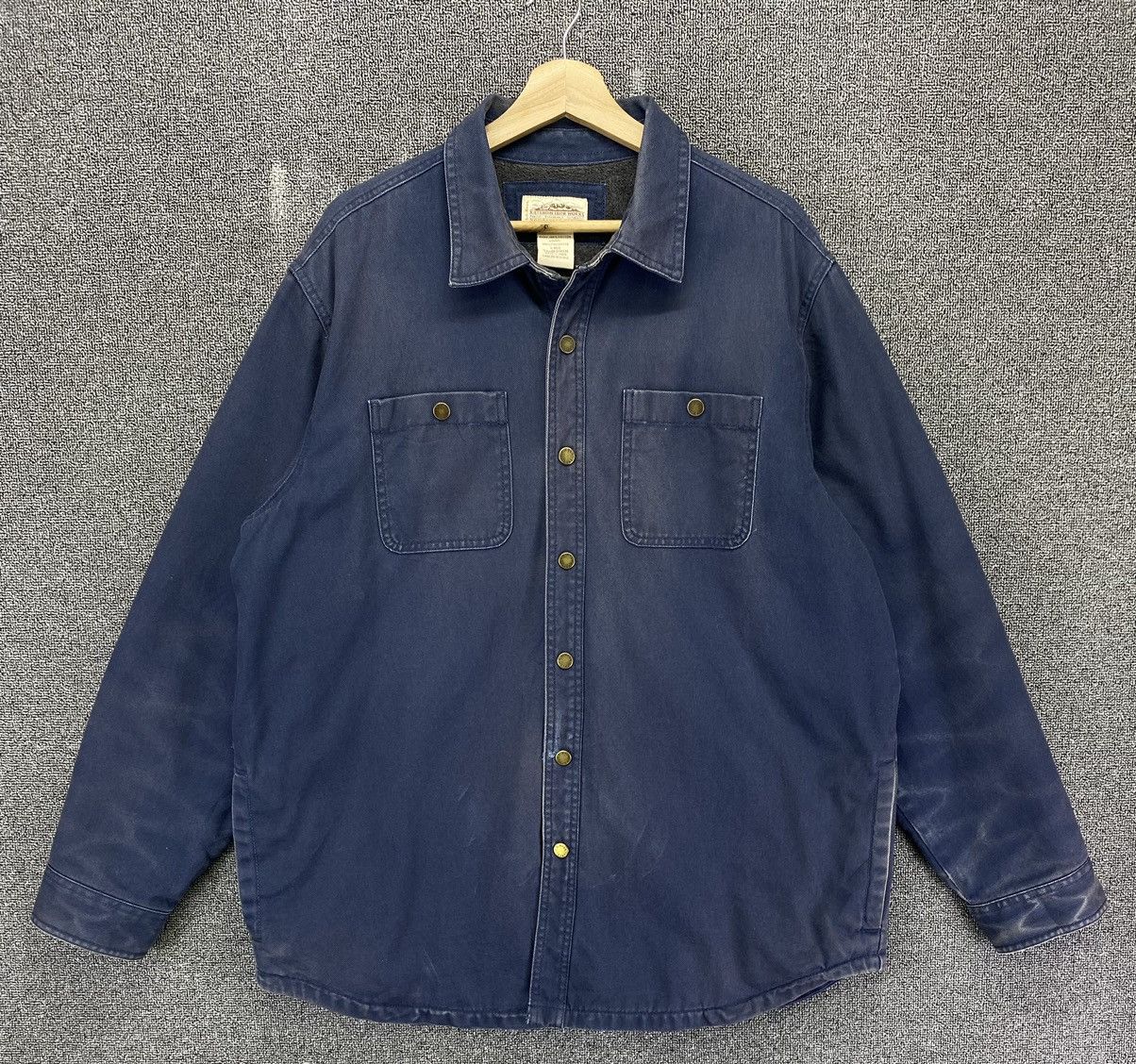 Vintage L.L. Bean Workwear Button Up Denim Jacket