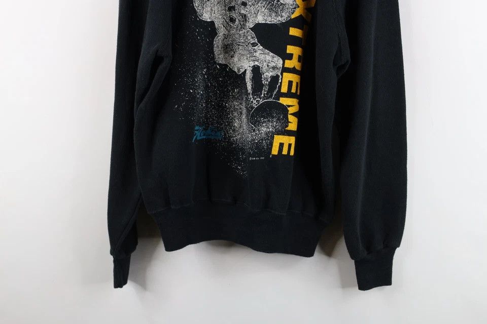 Vintage Vintage 80s Hobie Surfing Team Extreme Hoodie Sweatshirt USA Size US L / EU 52-54 / 3 - 15 Thumbnail