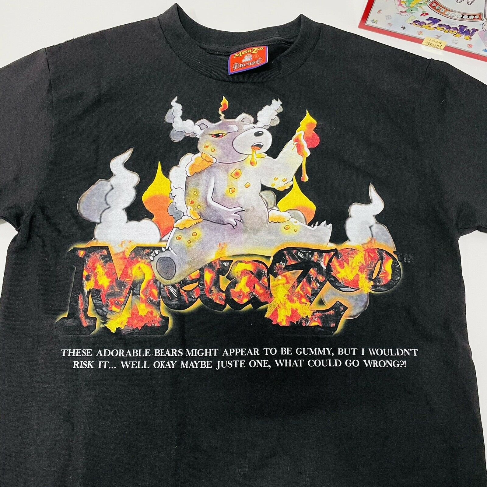 Pokemon DBruze x Metazoo CCG LAVA BEAR T-Shirt Size Small Black NEW Size US S / EU 44-46 / 1 - 4 Thumbnail