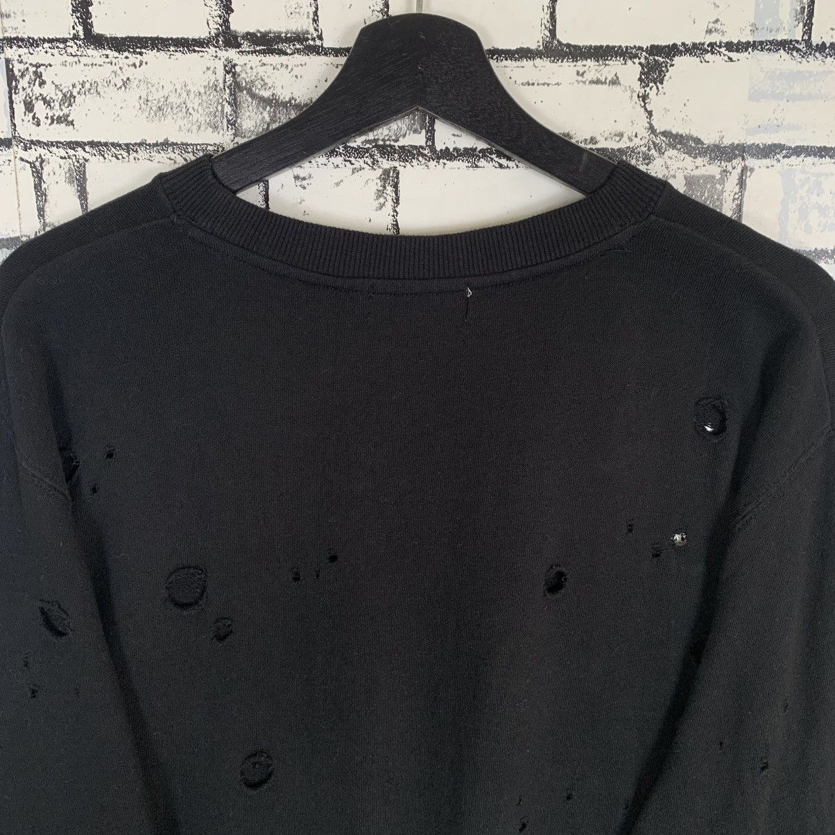 Designer × Japanese Brand Vintage Ragout Distressed Sweatshirt Size M / US 6-8 / IT 42-44 - 8 Thumbnail