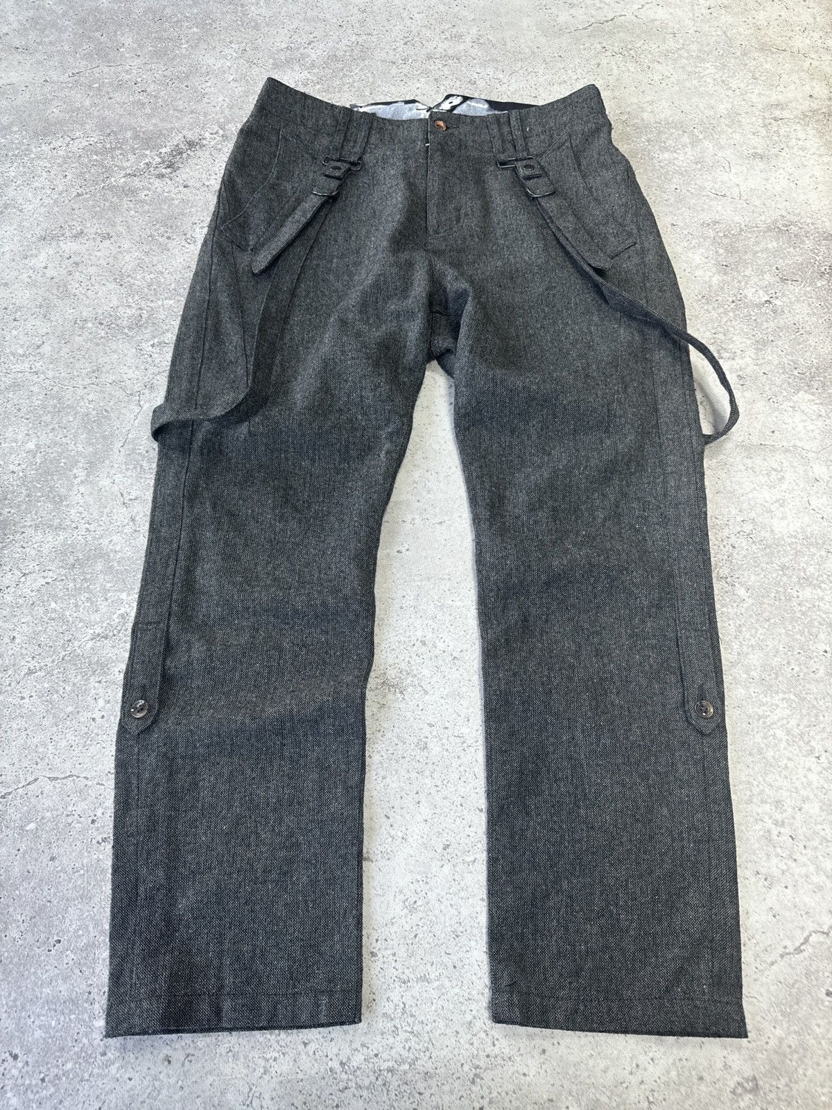 20471120 × PPFM PPFM Suspender Bondage Pants Size US 31 - 7 Thumbnail