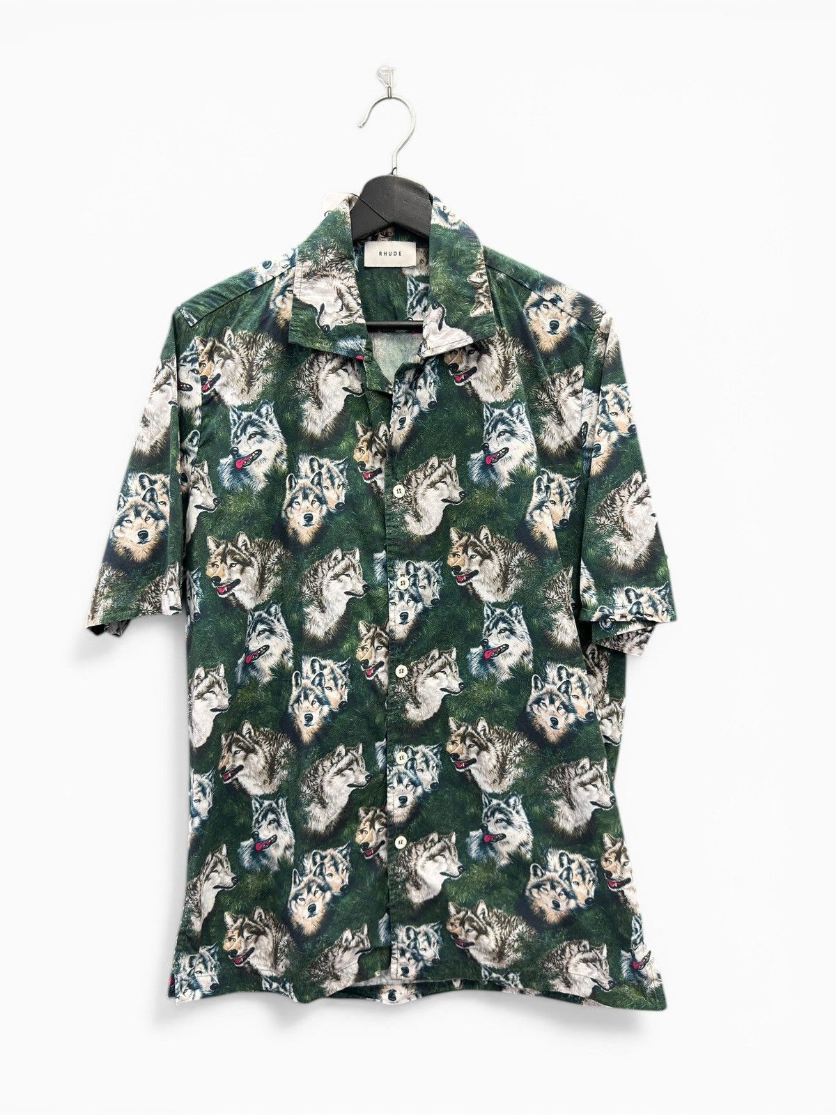 Rhude Rhude Wolf in the Pines Button Up Shirt Size US M / EU 48-50 / 2 - 1 Thumbnail