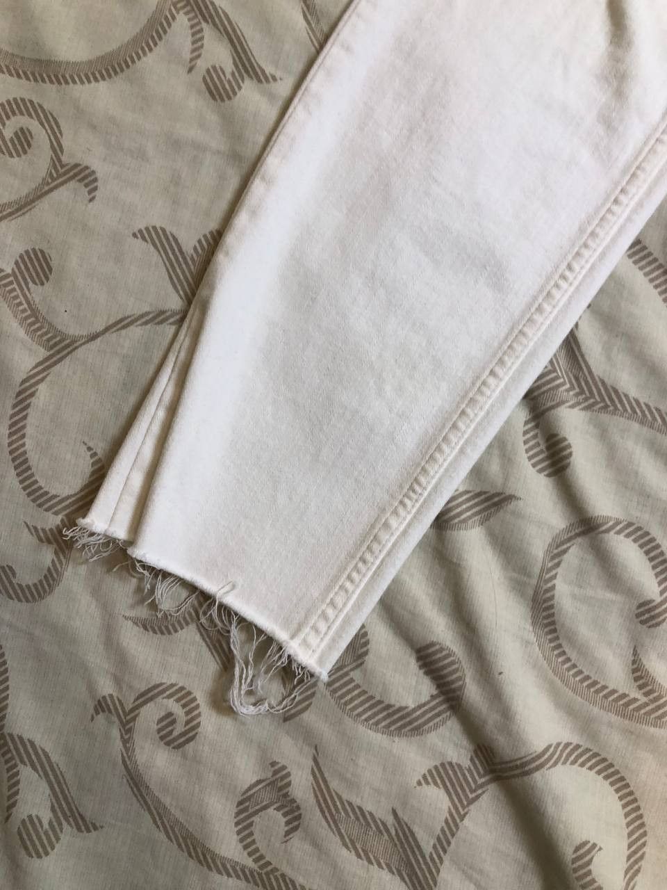Allsaints ALL SAINTS Women's Fit skinny Distressed jeans white Size 28" / US 6 / IT 42 - 5 Thumbnail