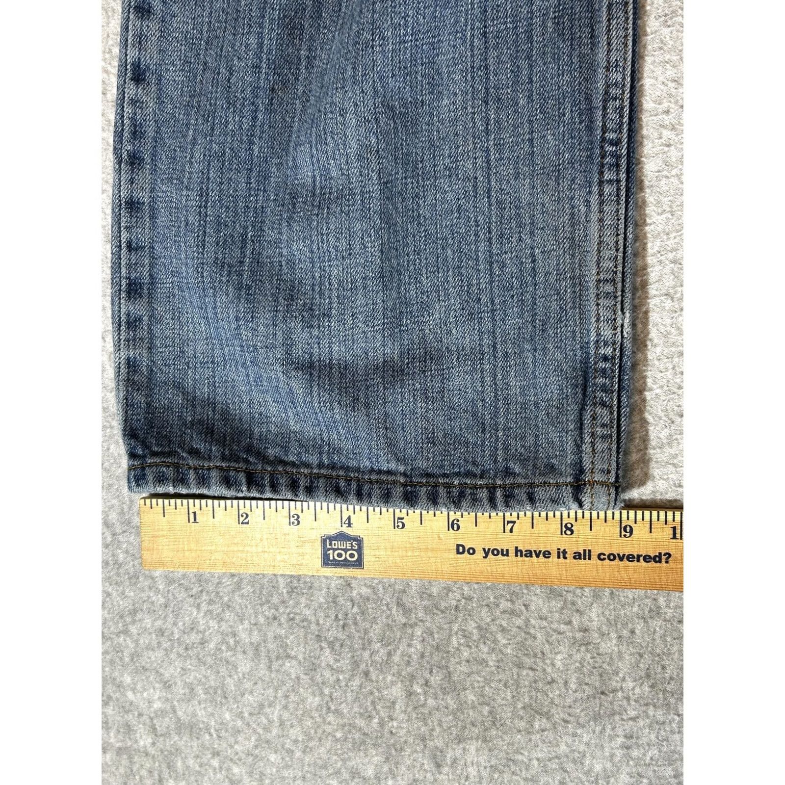 Levi's VINTAGE Baggy Jeans Mens 34x30 Wide Leg Blue Grunge Y2K Streetwear Levis 529 Size US 34 / EU 50 - 7 Thumbnail