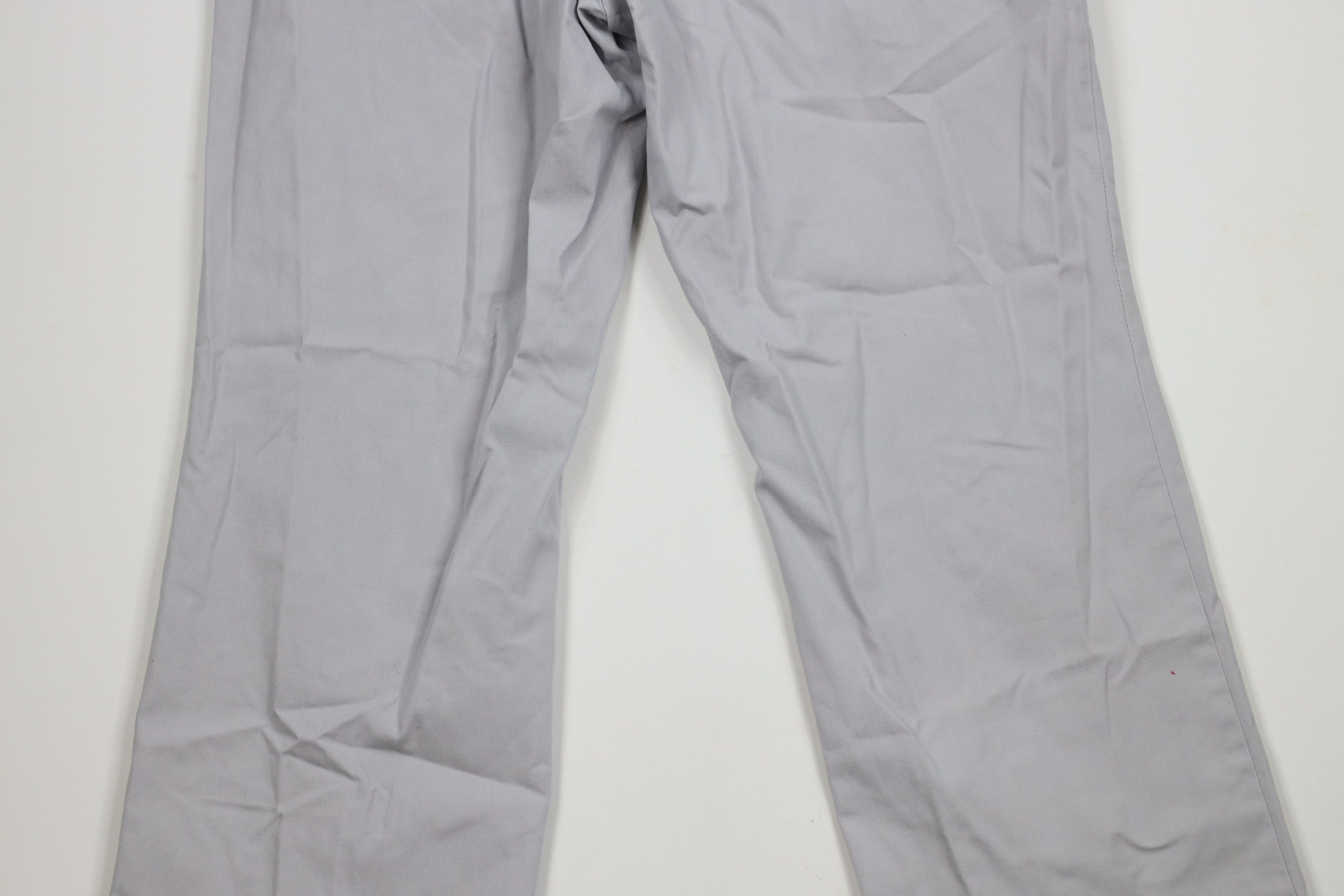 Vintage Vintage 70s Streetwear Wide Leg Chino Pants Trousers Gray Size US 34 / EU 50 - 12 Thumbnail