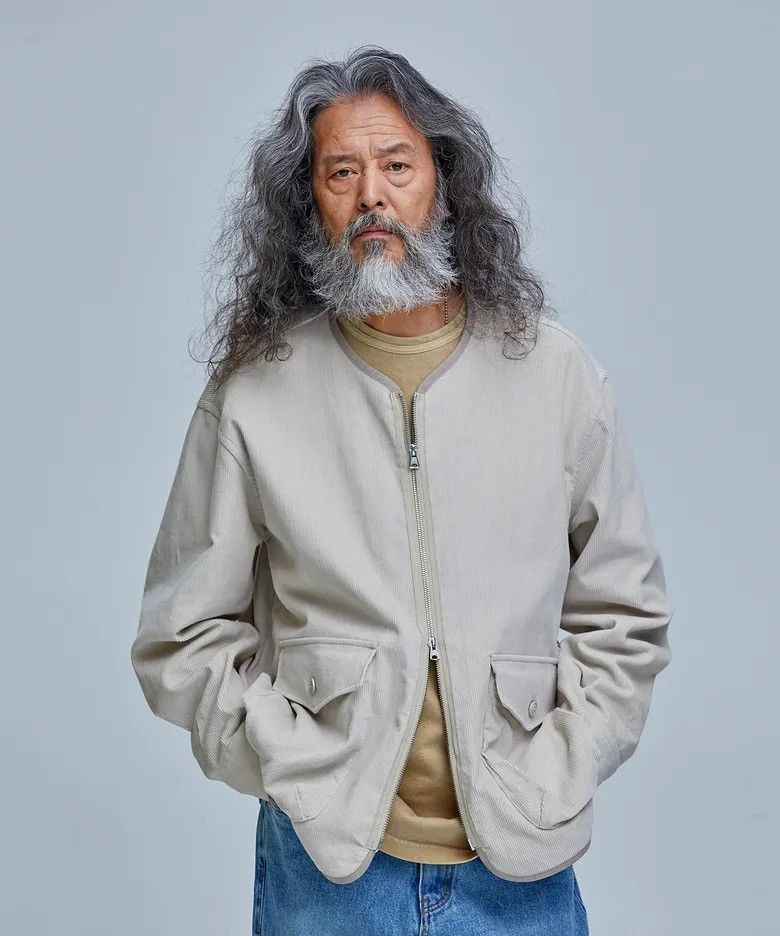 FrizmWORKS 🛒SENDOFFER🛒Frizmworks Corduroy Zip Up Jacket - Ivory Size US M / EU 48-50 / 2 - 11 Thumbnail