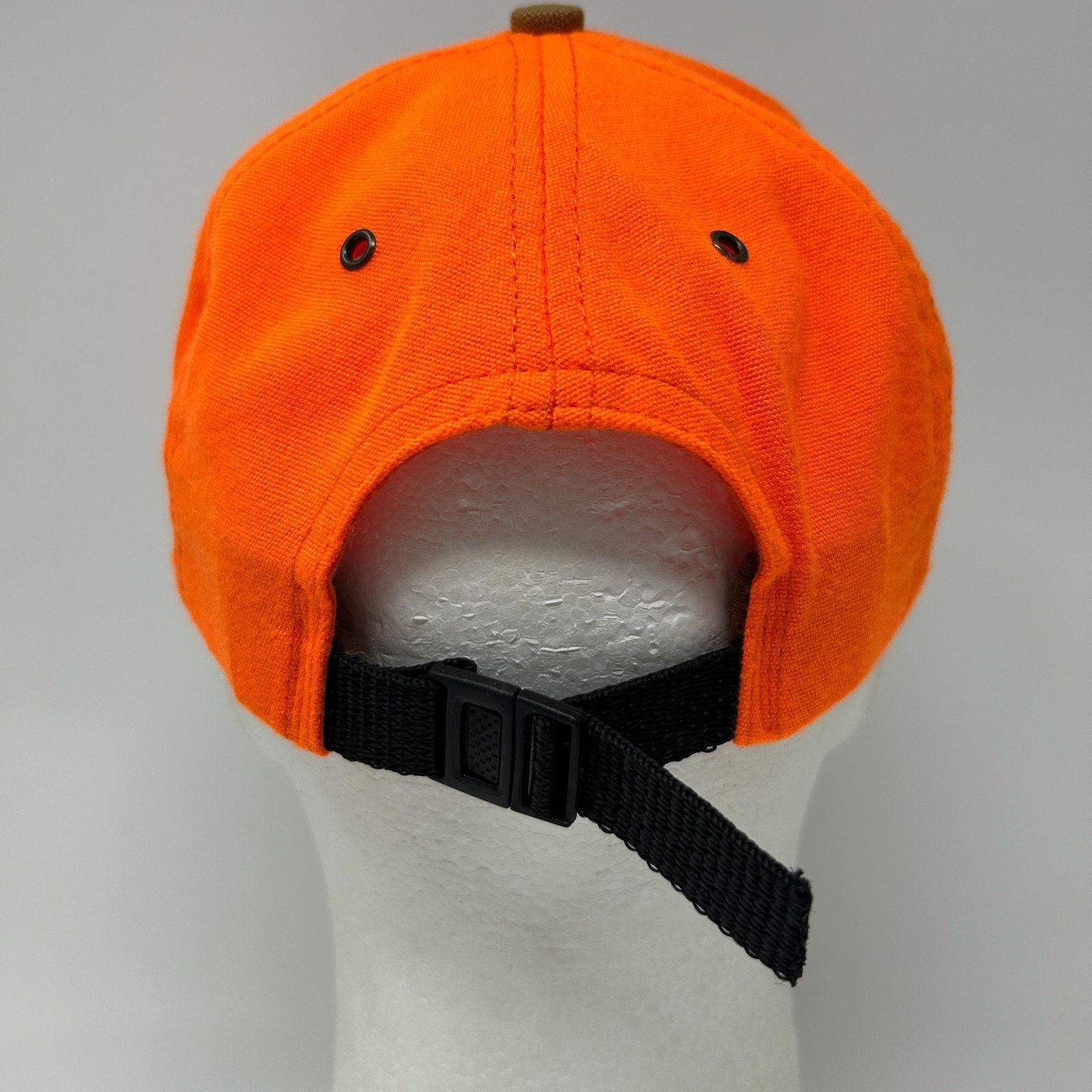Cabelas Vintage Cabelas Hat Baseball Cap Owatonna Minnesota Orange Size ONE SIZE - 3 Thumbnail