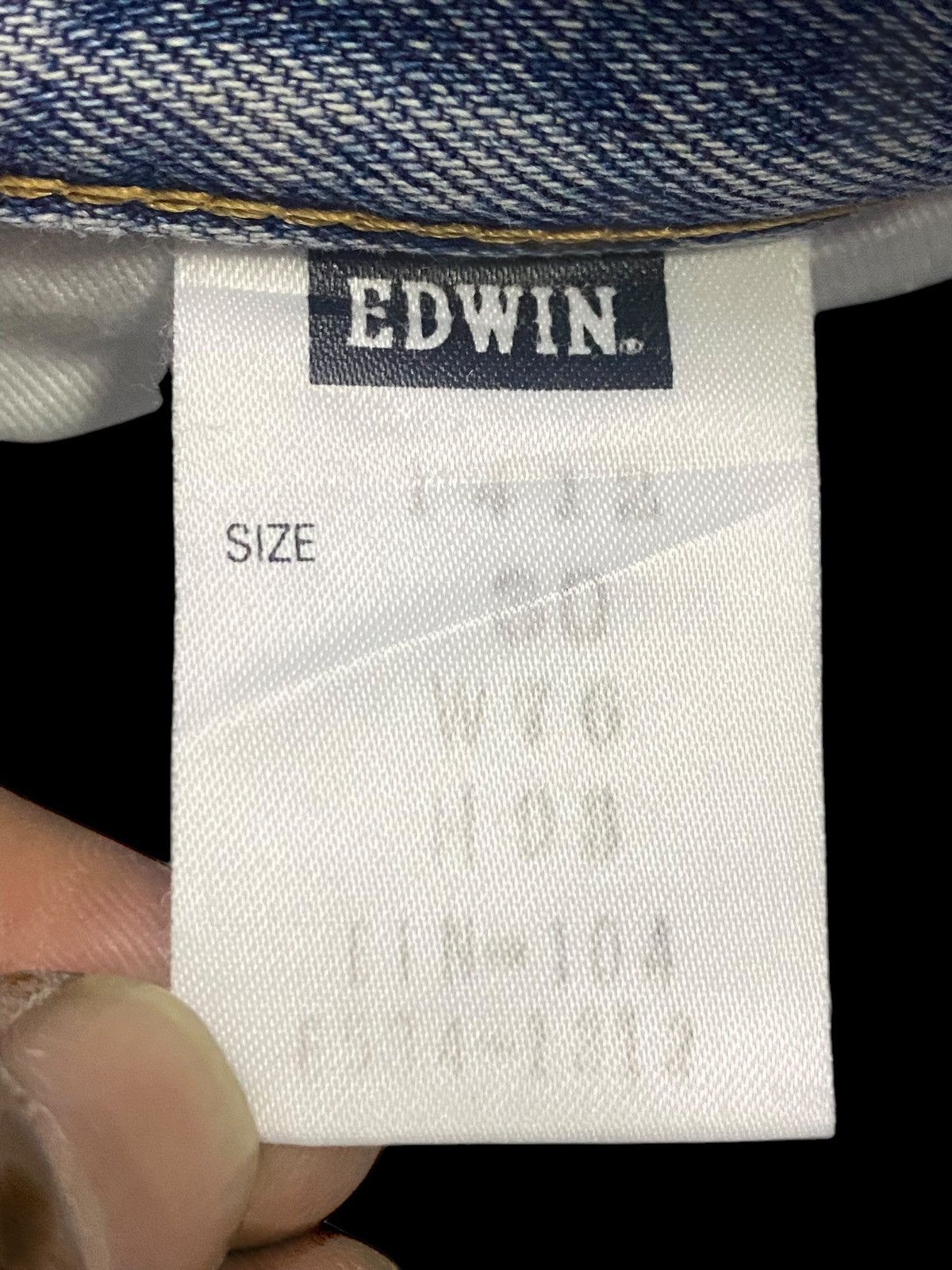 Junya Watanabe Vintage Edwin 403 Japan Faded Wash Distressed Denim Jeans Size US 30 / EU 46 - 24 Thumbnail