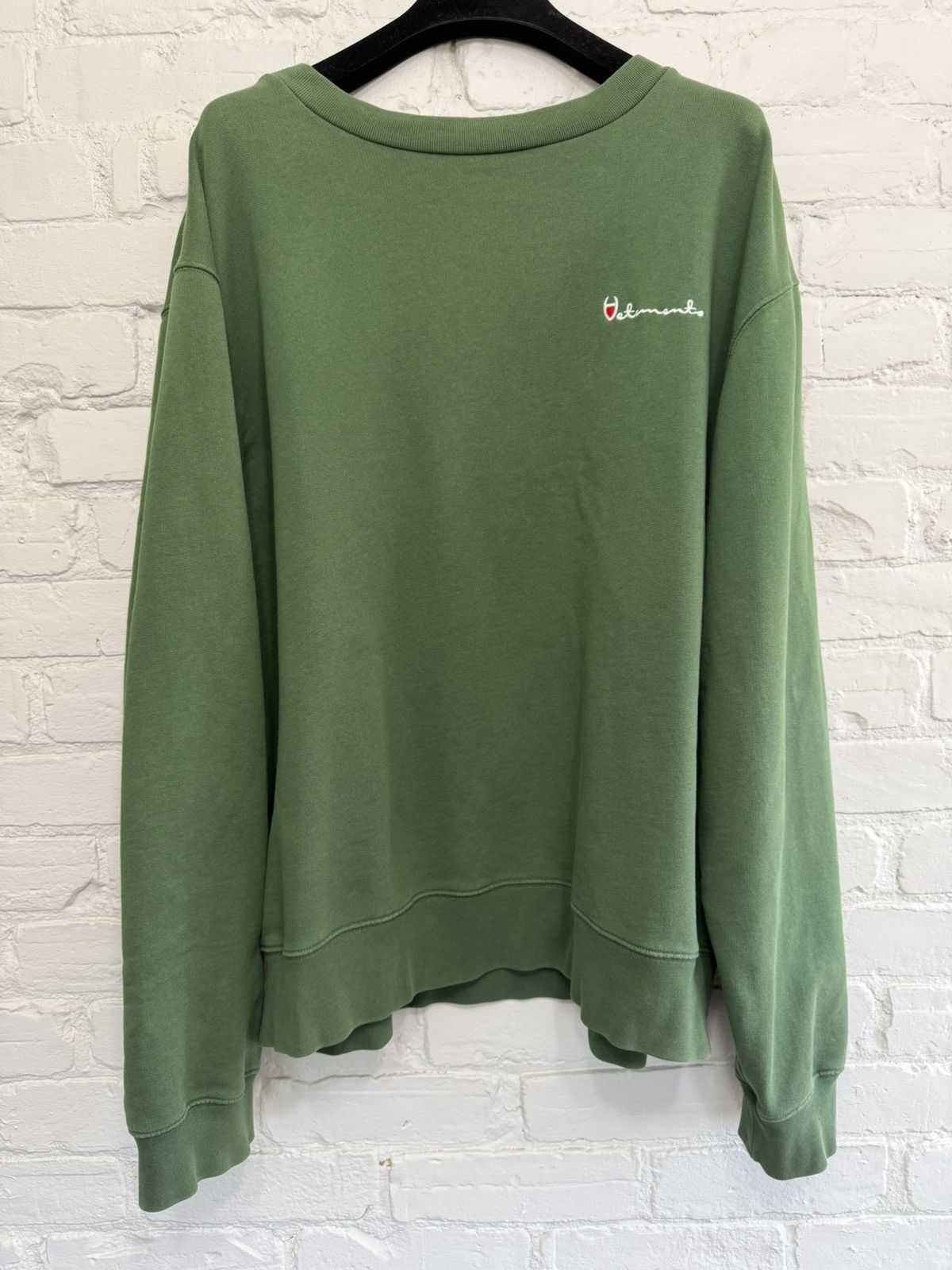 Vetements SS16 Polizei reversible sweater