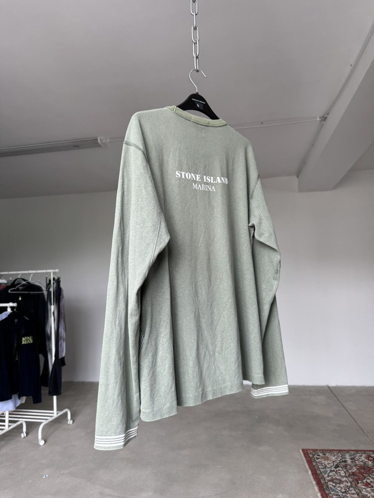 Stone Island Stone Island Marina Longsleeve Stripped Size US L / EU 52-54 / 3 - 4 Thumbnail