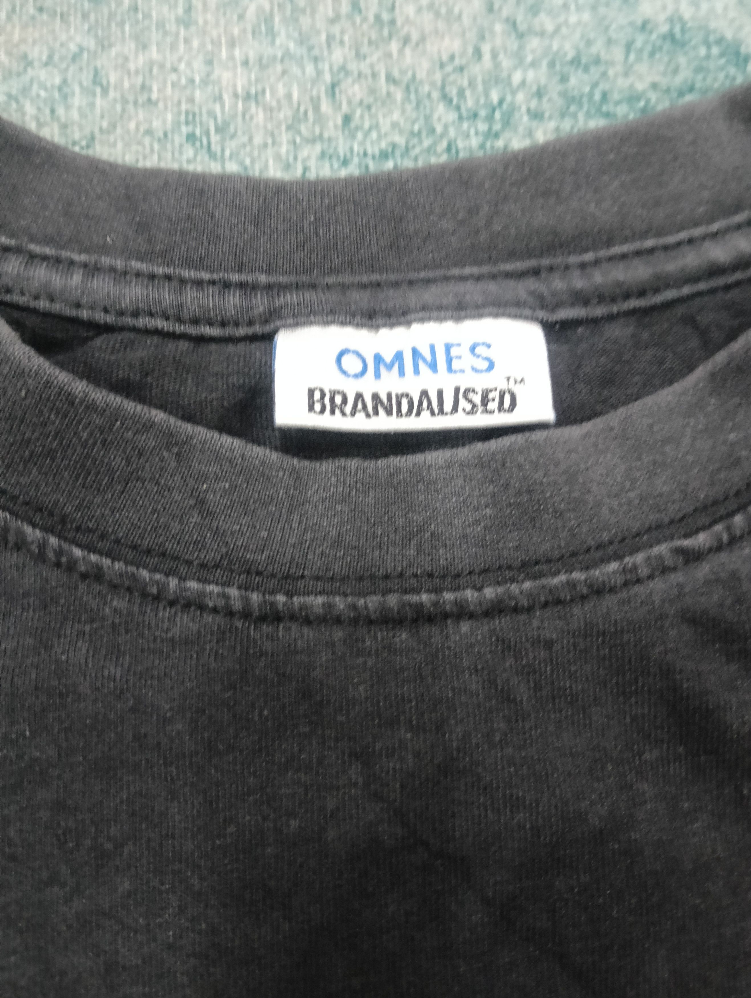 Japanese Brand Omnes Brandalised Japan Brand Streetwear Shirt Size US L / EU 52-54 / 3 - 5 Thumbnail