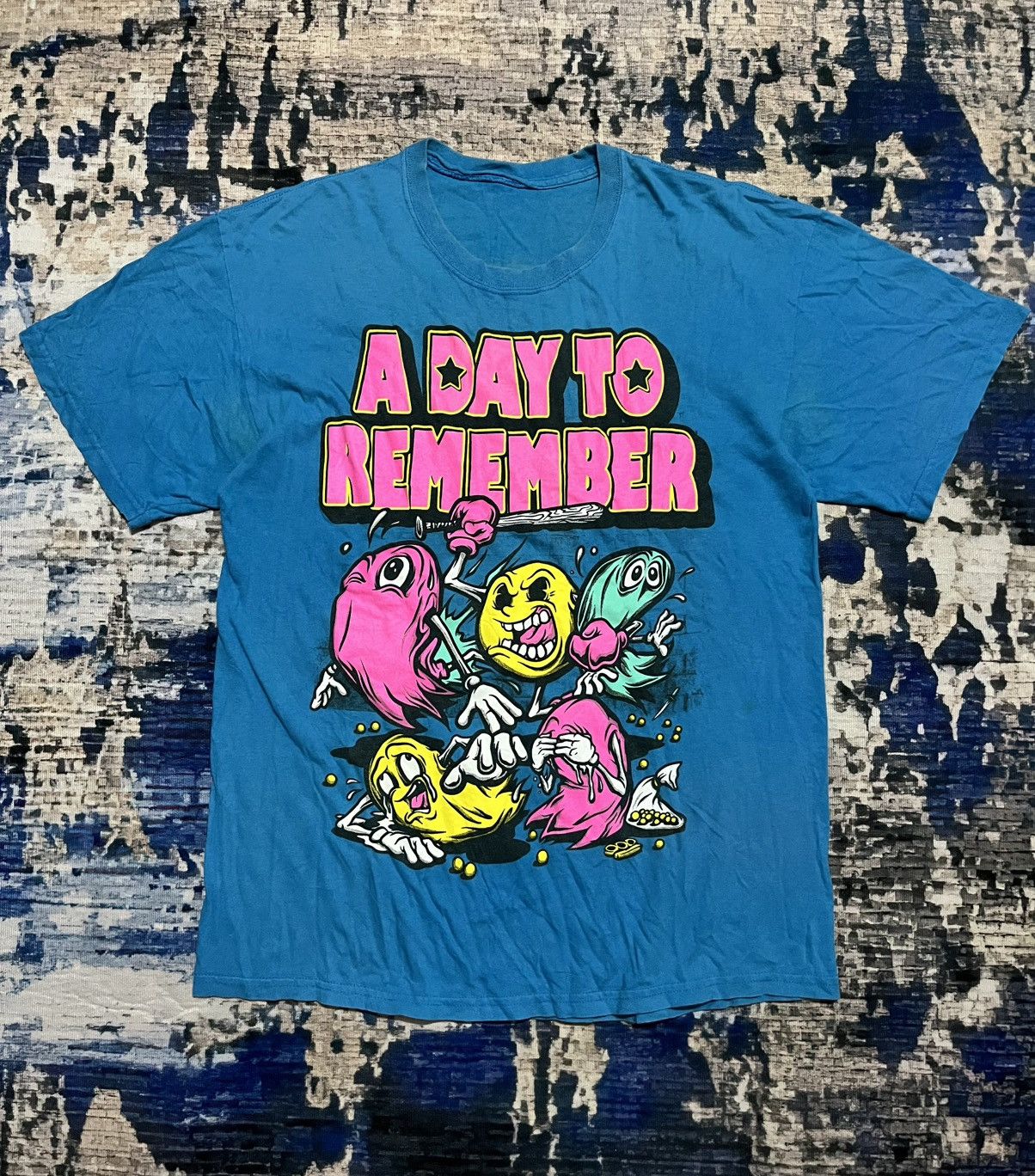 Vintage 🔥RARE Vintage Crazy Cartoon Art Fest Y2K Tees Size US XL / EU 56 / 4 - 1 Thumbnail