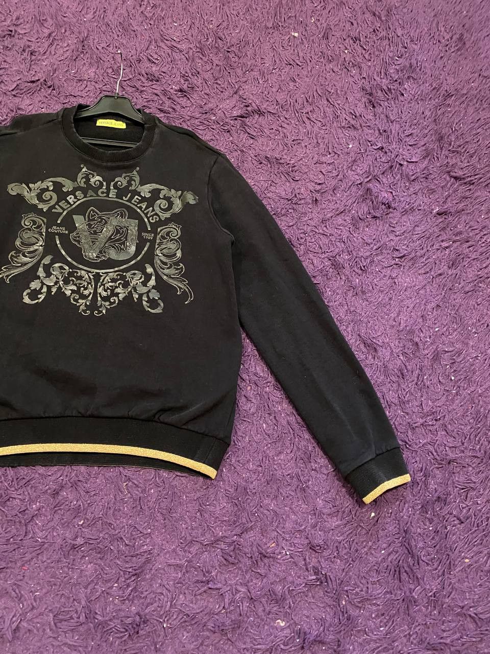 Versace Jeans Couture Vintage VERSACE JEANS COUTURE Medusa Embroidered Sweatshirt Size S / US 4 / IT 40 - 7 Thumbnail