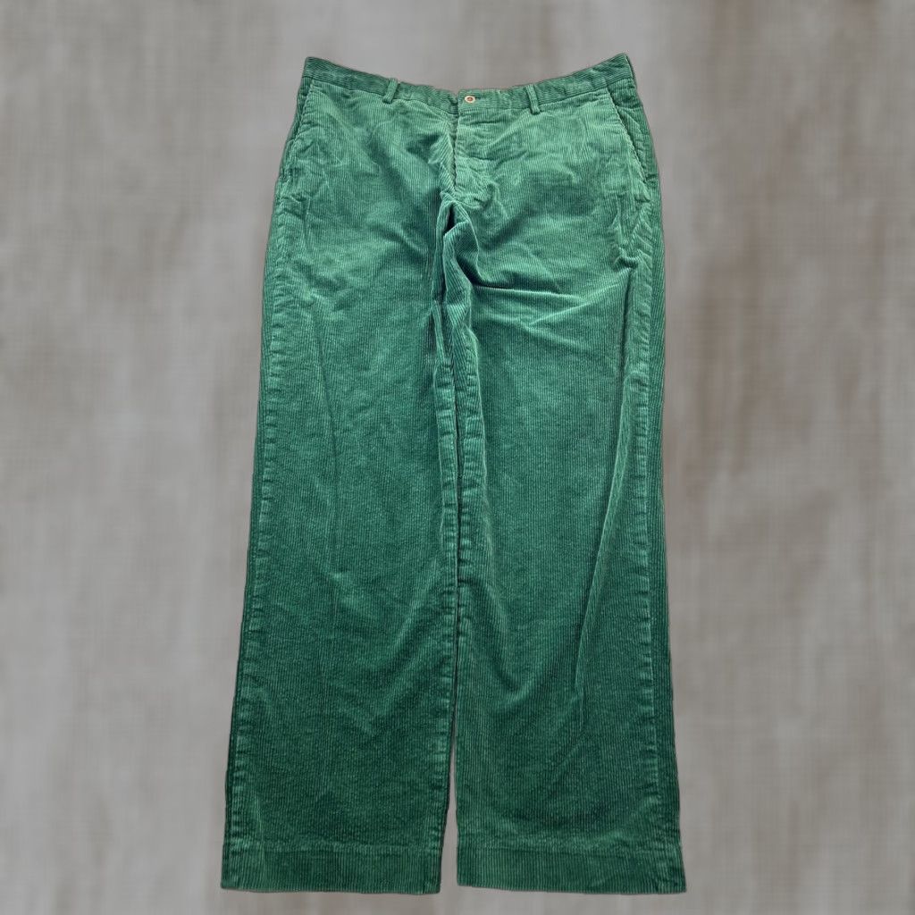 Polo Ralph Lauren Polo Ralph Lauren Corduroy Pants Mens 38x31 Green Preston Chino Straight Leg Shirt? Size US M / EU 48-50 / 2 - 1 Thumbnail
