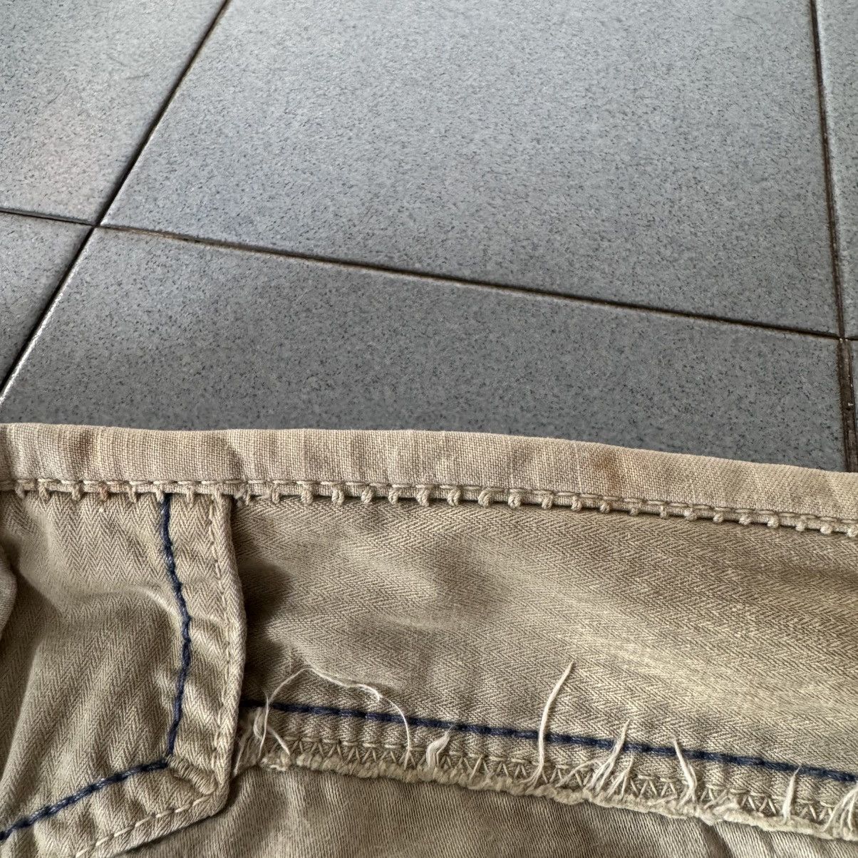 Marithe + Francois Girbaud 2000s marithe francois girbaud deformed cargo bondage pants Size US 30 / EU 46 - 15 Thumbnail