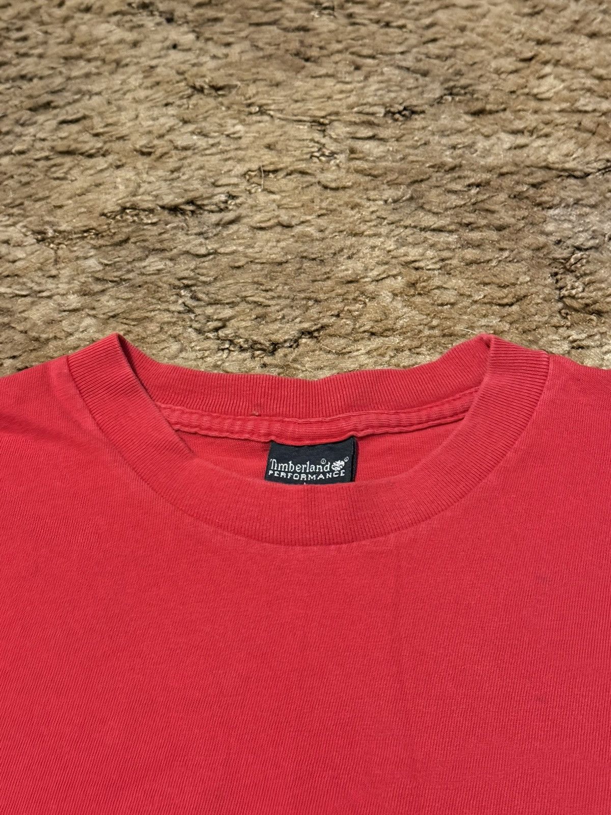 Timberland Timberland Performance Longsleeve Biker T-Shirt Red Large Size US L / EU 52-54 / 3 - 8 Thumbnail