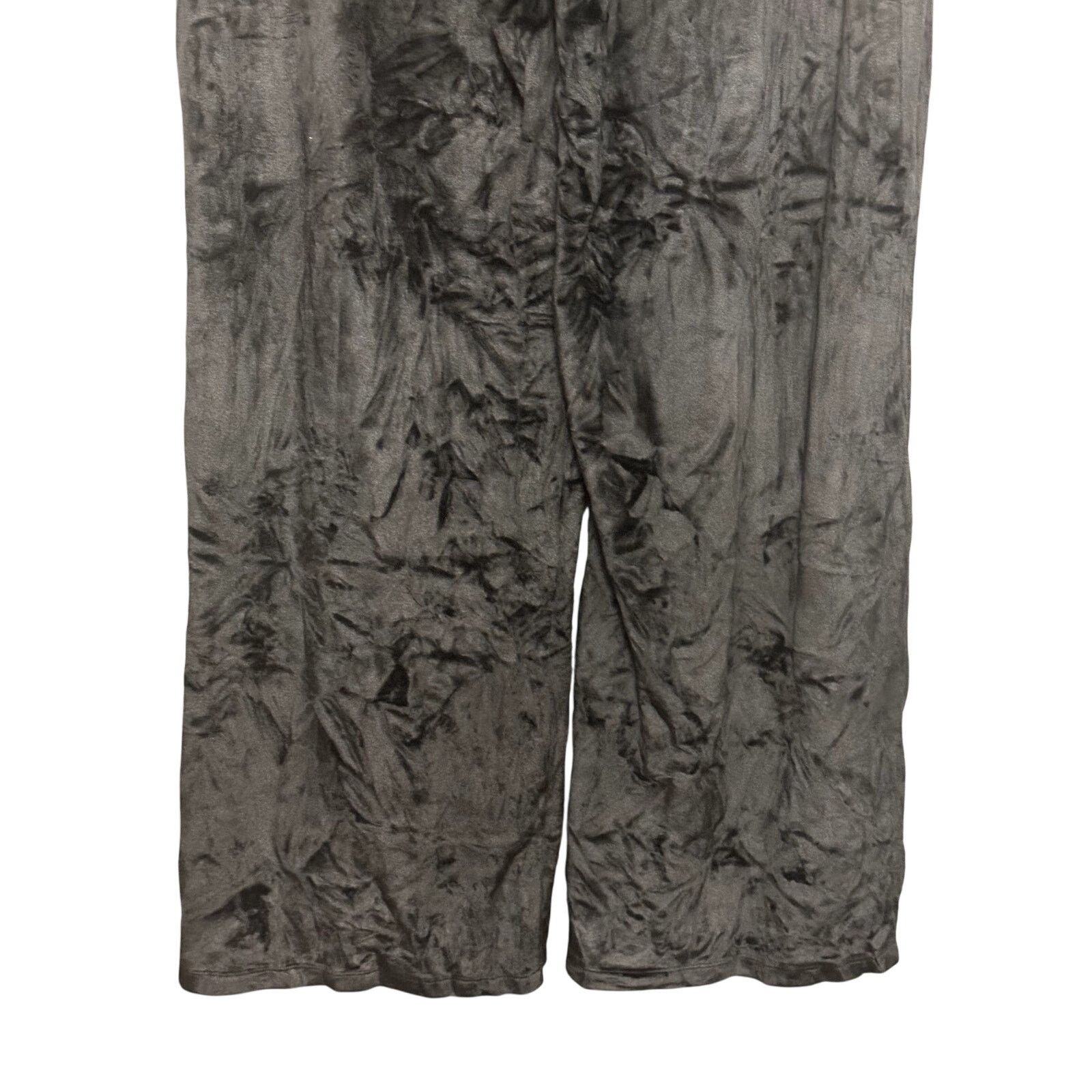 Michael Kors Michael Kors Pull On Pants Pockets Velour Black Womens L NWT Size 32" / US 10 / IT 46 - 7 Thumbnail