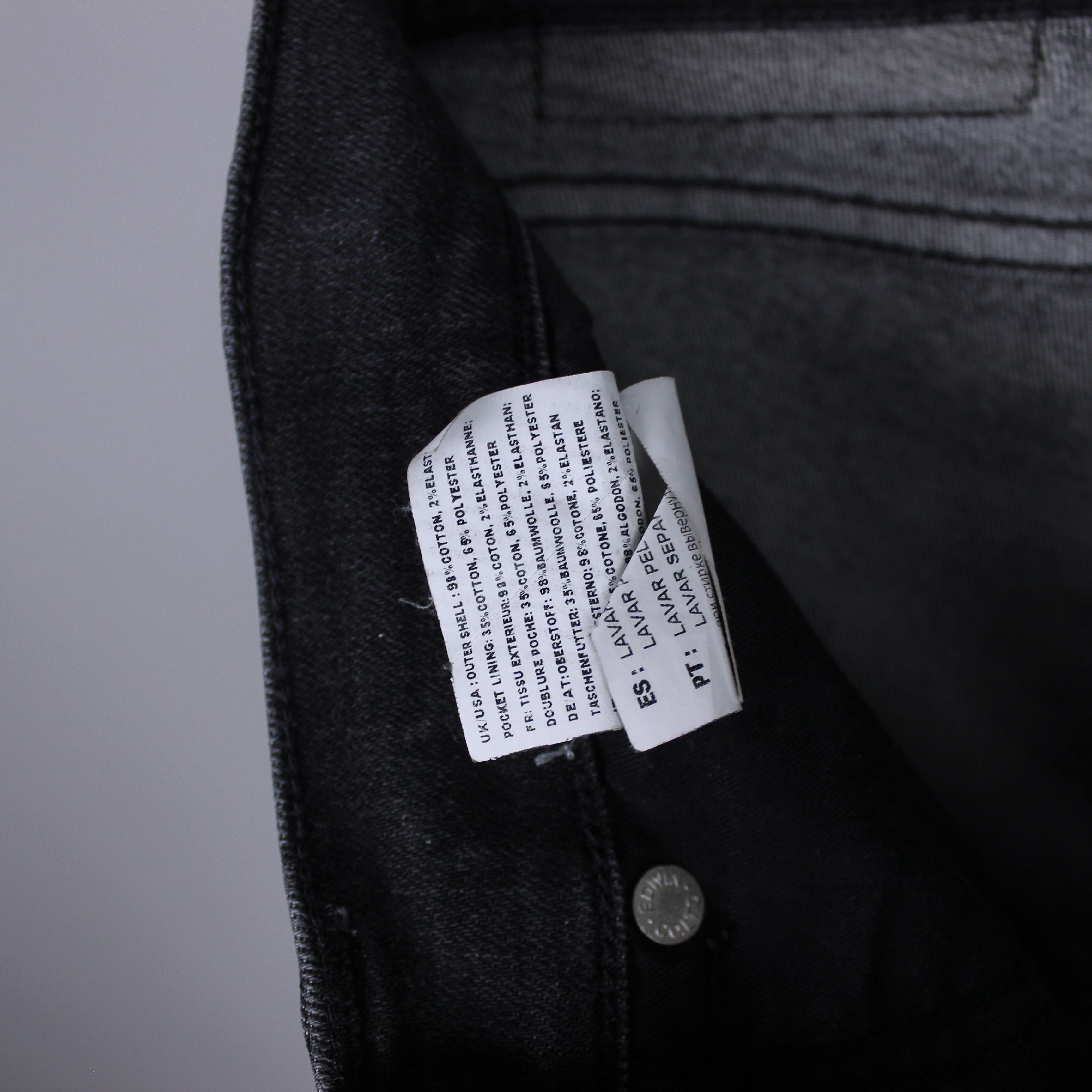 Edwin Edwin denim jeans slim teperi ED 85 32 32 dark gray Size US 32 / EU 48 - 6 Thumbnail