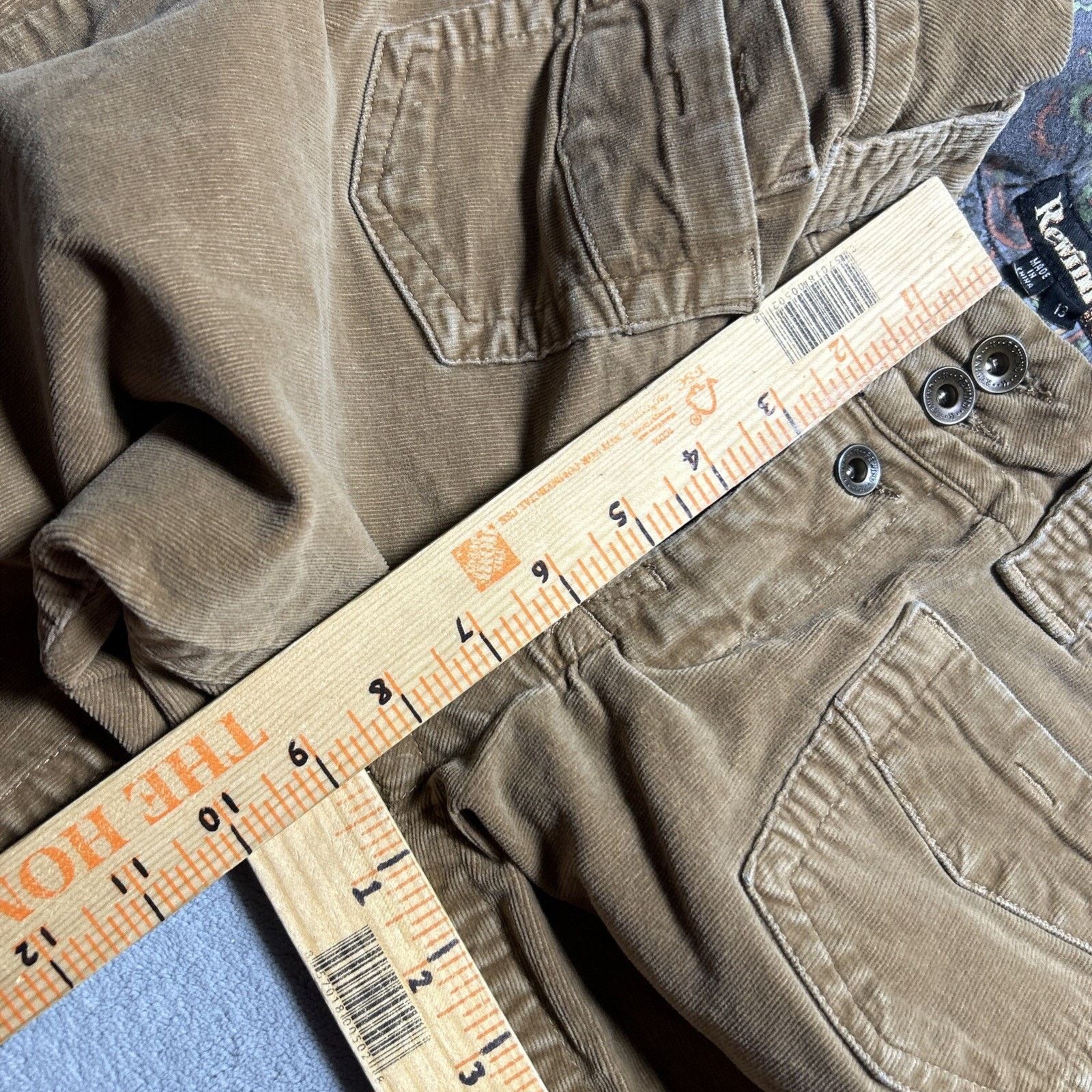 Miss Me Embroidery Corduroy Baggy Pants W's 13 34x31 Wide Hamilton Size 34" / US 12 / IT 48 - 13 Thumbnail