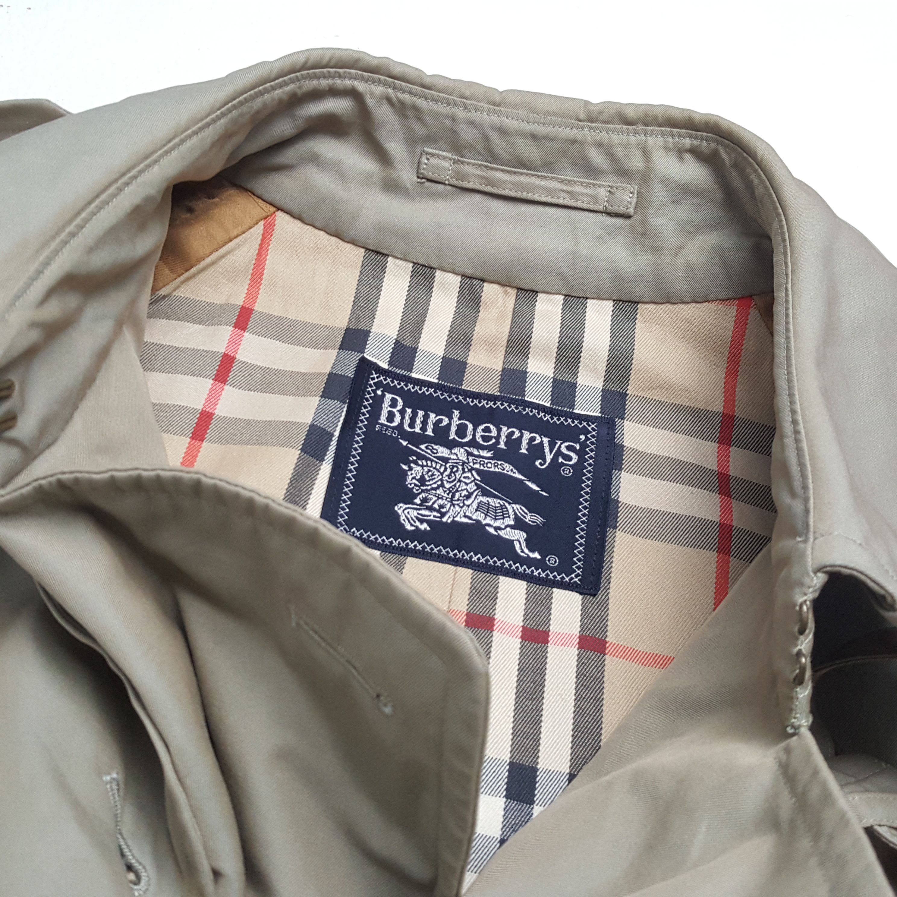 Burberry × Vintage BURBERRYS Luxury Brand Winter Fashion Trench Coat Jacket Size US M / EU 48-50 / 2 - 10 Thumbnail