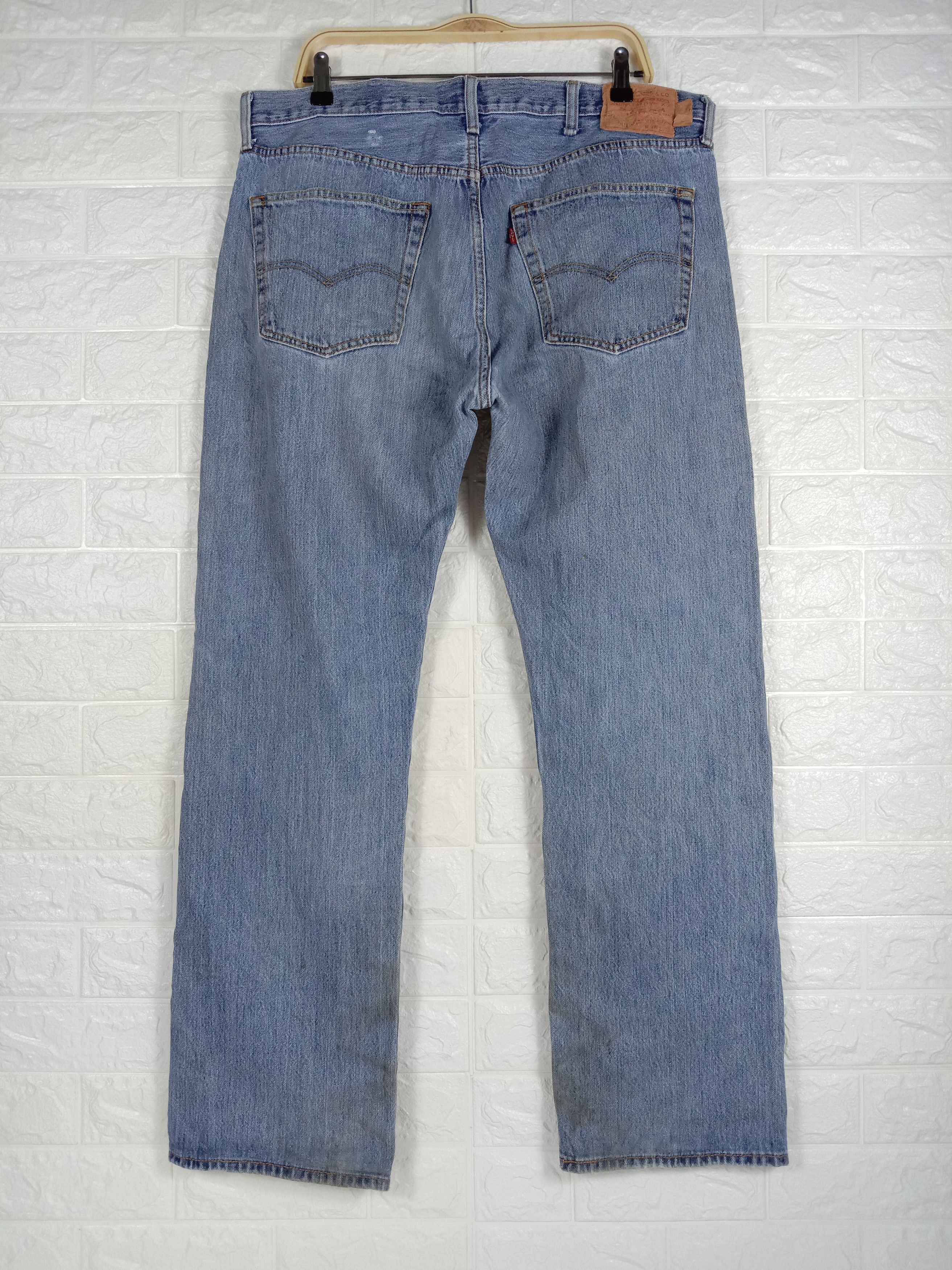 Levi's Vintage Levi's 501 Jeans Blue Wash Button Fly Denim Size US 38 / EU 54 - 5 Thumbnail