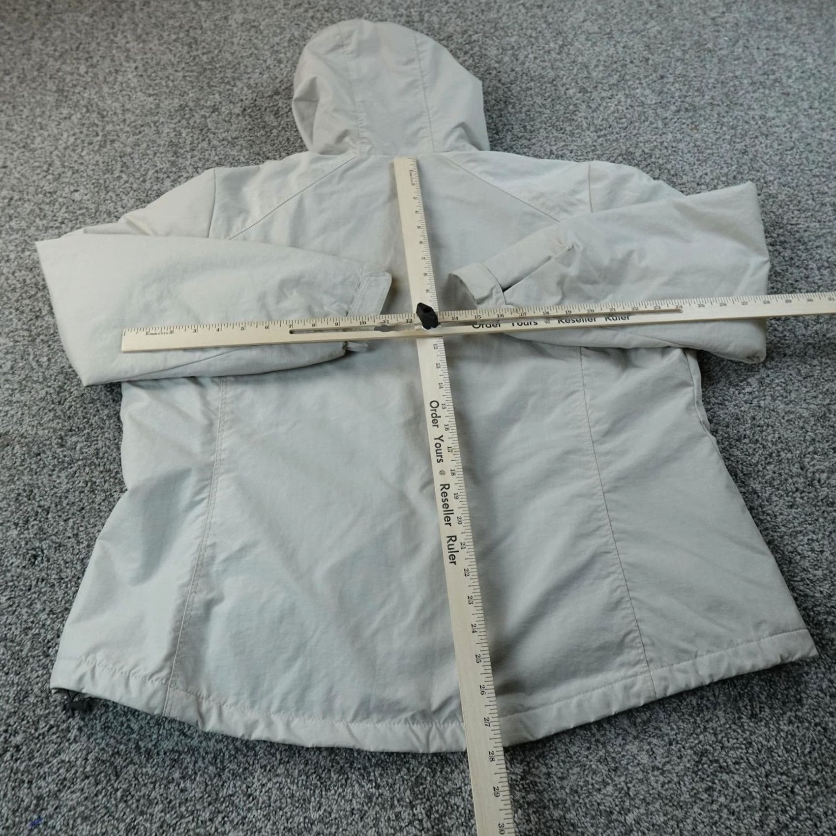 Eddie Bauer VINTAGE? No — Eddie Bauer Jacket Womens 2X Beige Insulated Full Zip Parka Coat Windbreaker Top Size XXL / US 16-18 / IT 52-54 - 6 Thumbnail