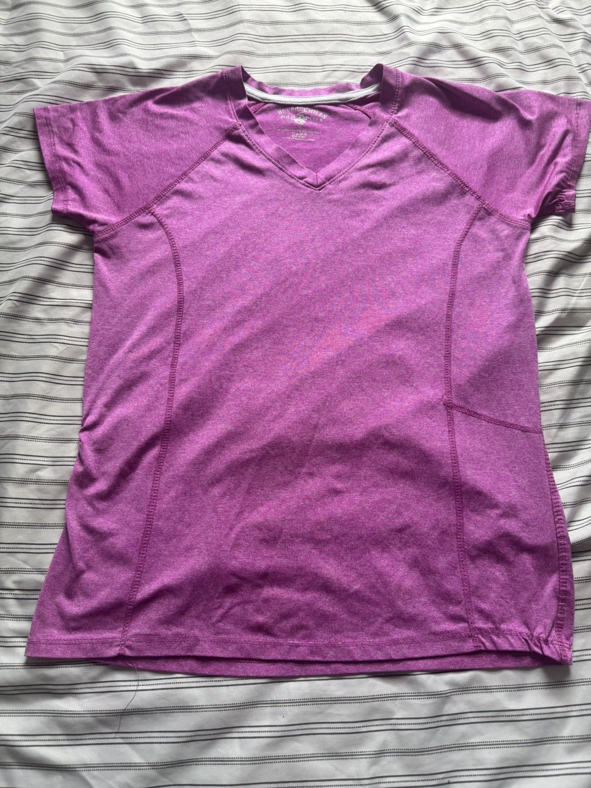 Beverly Hills Polo Club Beverly Hills Polo Club Women’s V-Neck T-Shirt Purple M Size M / US 6-8 / IT 42-44 - 4 Thumbnail
