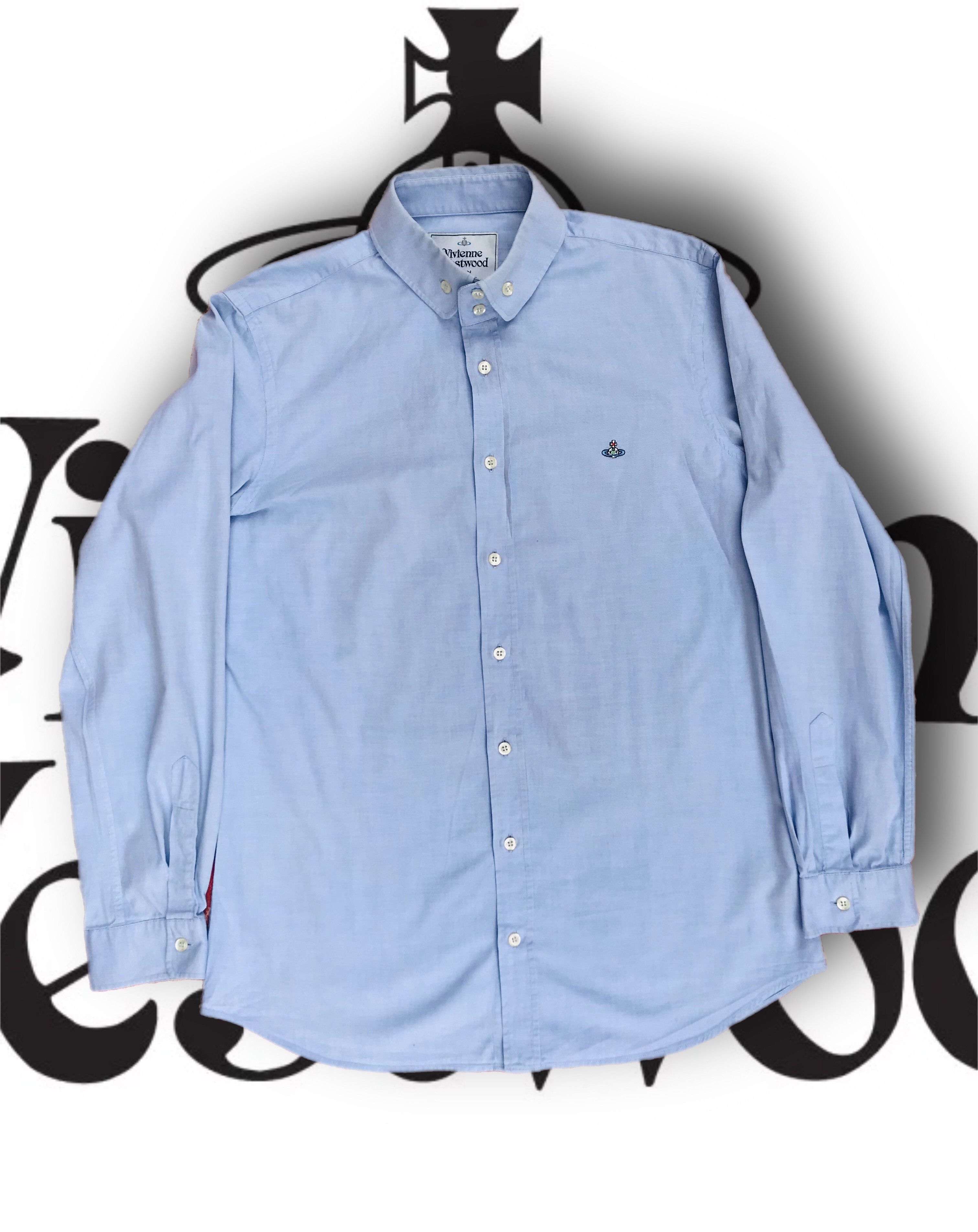 Vivienne Westwood Vivienne Westwood Man Long Sleeve Dress Shirt Button Men's Size US L / EU 52-54 / 3 - 2 Thumbnail