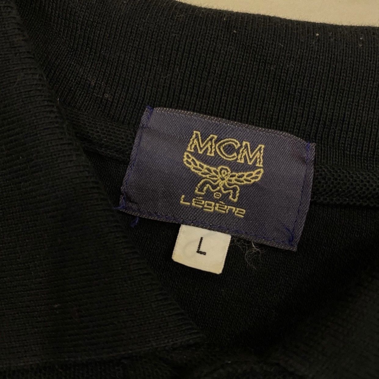 MCM 90's MCM OLD MONEY Y2K POLO T-SHIRT RARE RETRO Size US L / EU 52-54 / 3 - 4 Thumbnail