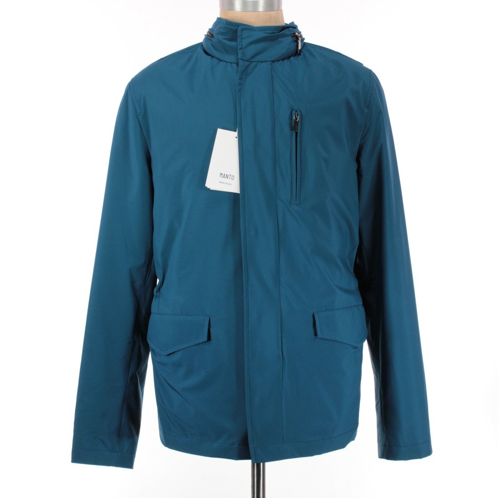Other Manto Jacket Size XL US In Blue Polyester Size US XL / EU 56 / 4 - 1 Thumbnail