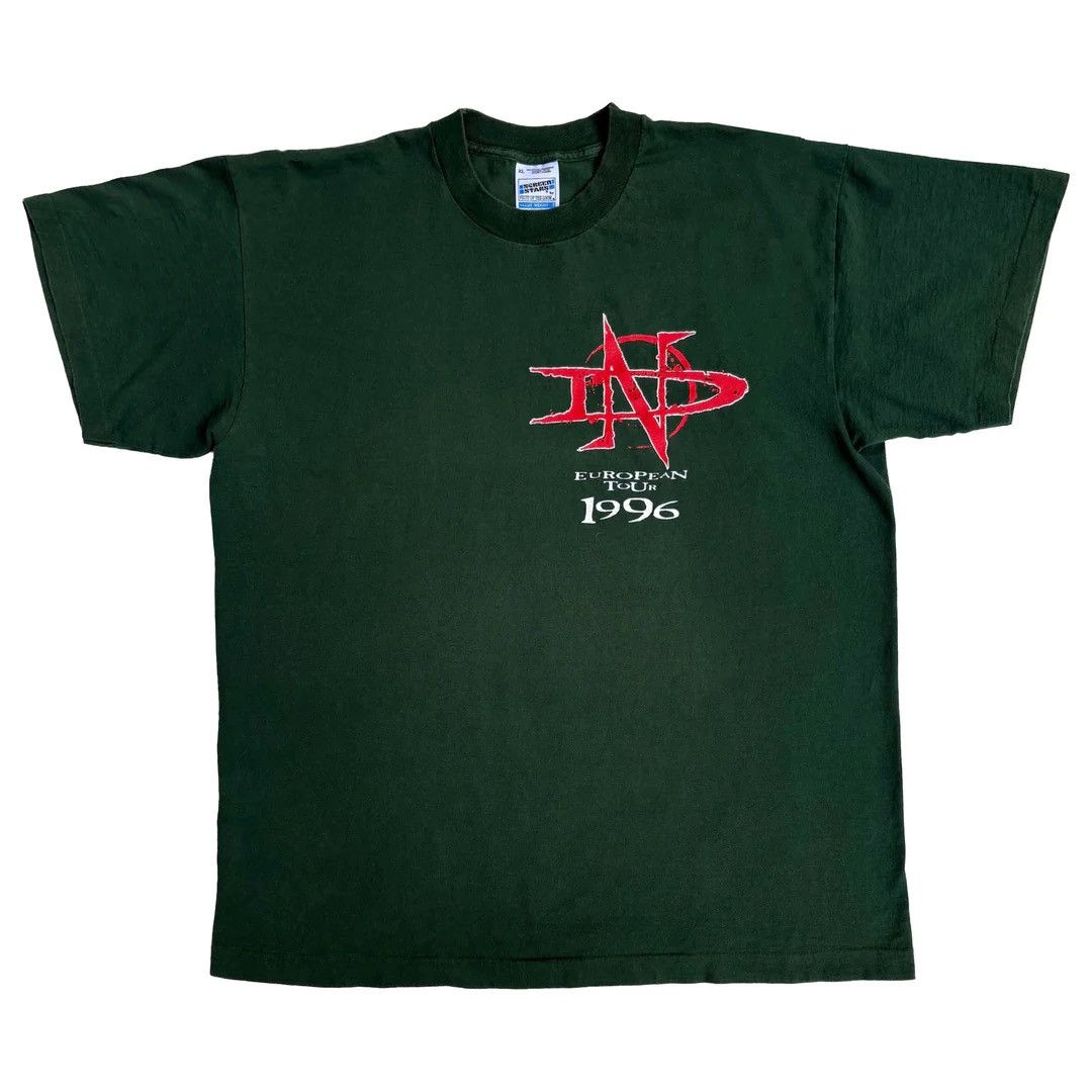 Band Tees Napalm Death 1996 96 90s Vintage Band Concert Tour T-Shirt Size US XL / EU 56 / 4 - 1 Thumbnail