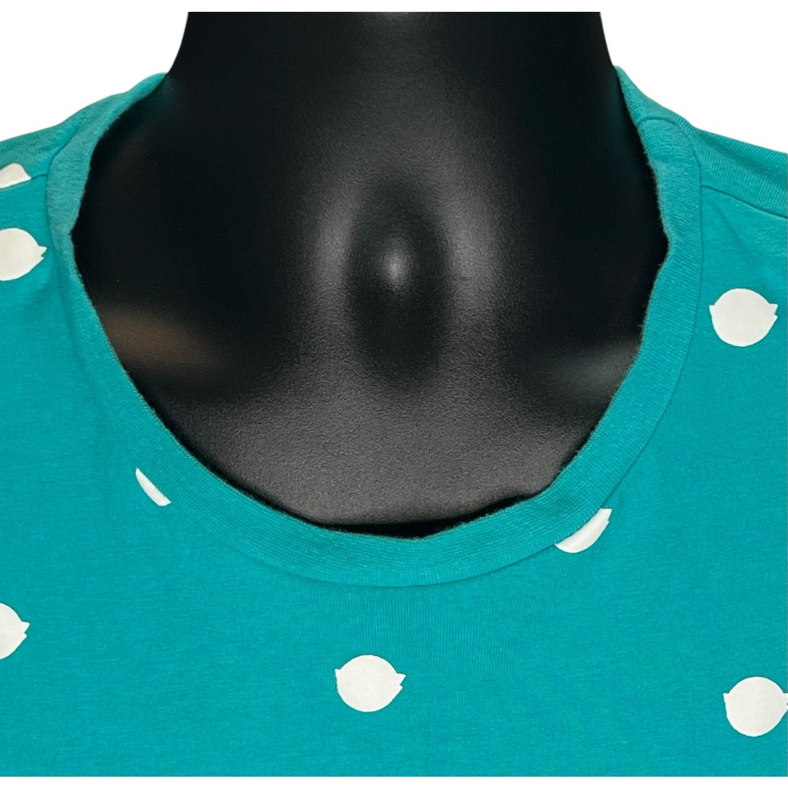 Pink Dolphin Pink Dolphin XL T-Shirt Legends at Our Craft Teal Polka Dot Size US XL / EU 56 / 4 - 4 Thumbnail