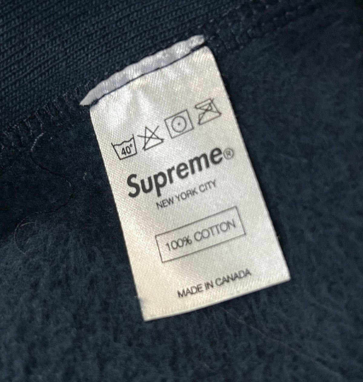 Supreme Supreme Small Box Blue Pullover Hoodie (FW25) Size Medium Size US M / EU 48-50 / 2 - 7 Thumbnail