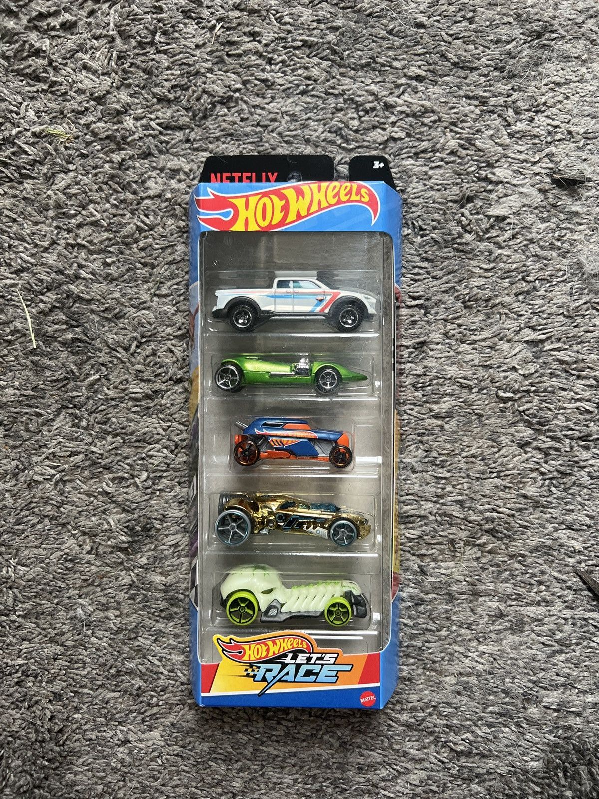 Hypebeast 2023 Mattel Netflix Hot Wheels Let’s Race Set Size ONE SIZE - 1 Thumbnail