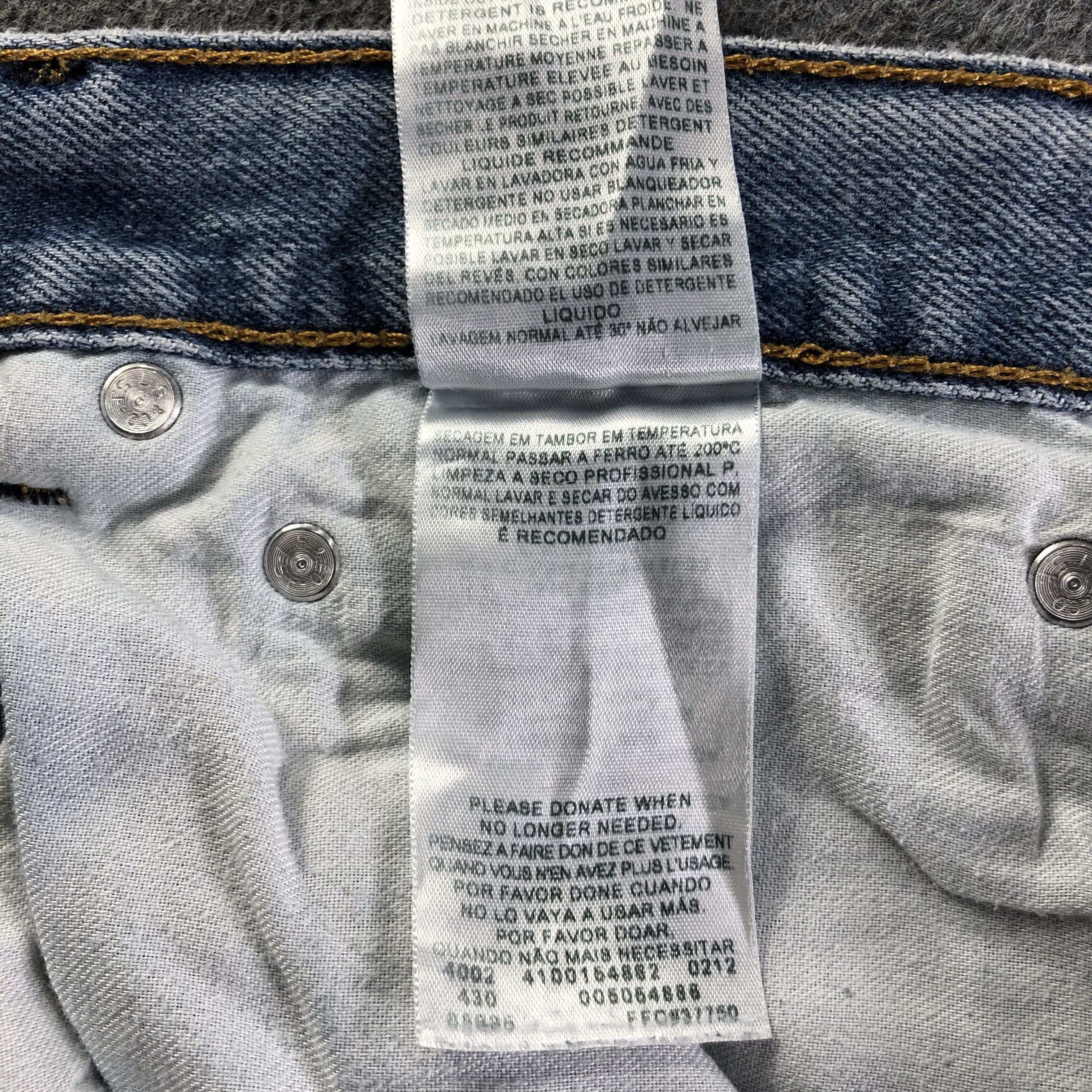 Levi's Vintage Levis 505 Jeans-J4285 Size US 34 / EU 50 - 12 Thumbnail