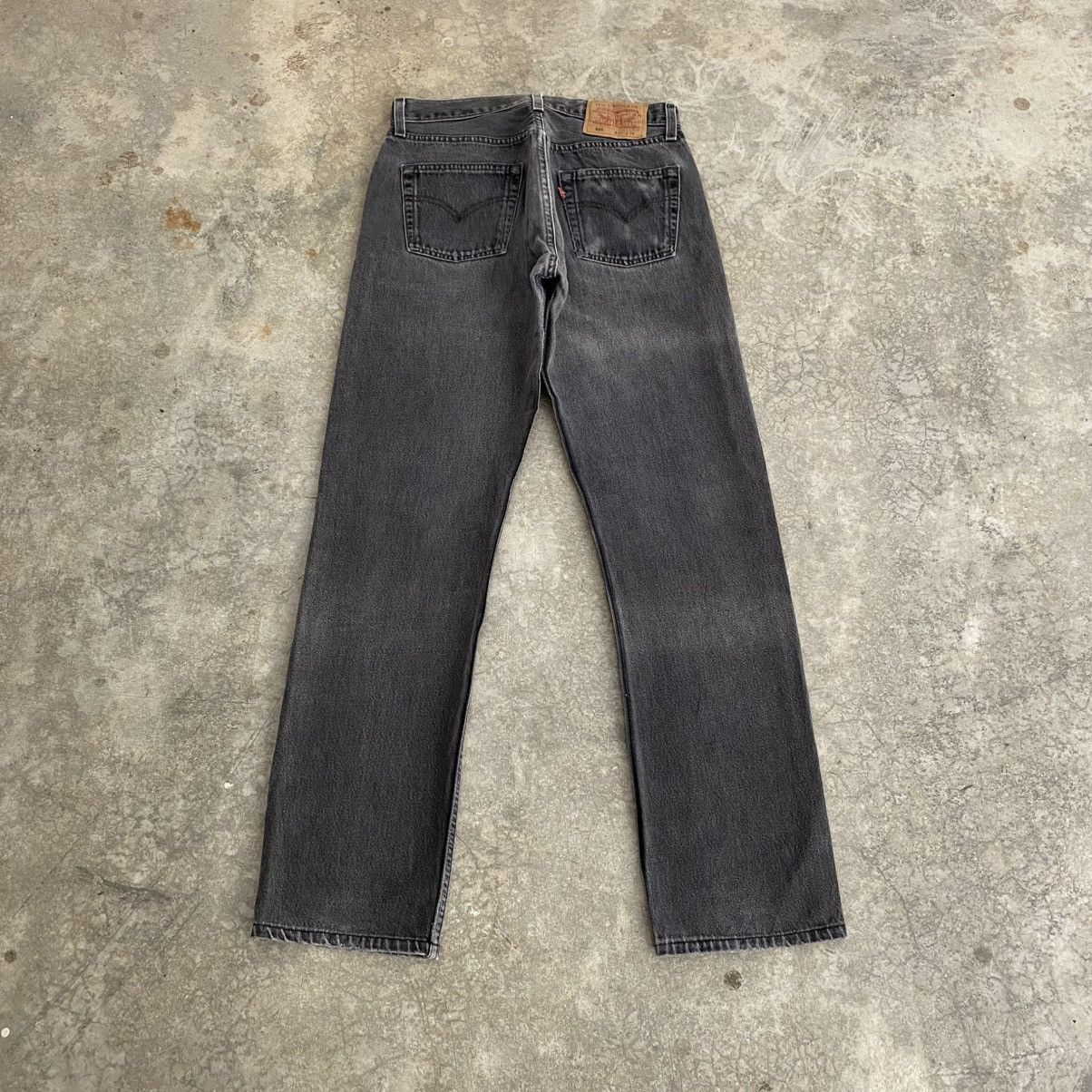Levi's Vintage Late 90’s Levis 501 Faded Black Denim Jeans Size US 29 - 8 Thumbnail