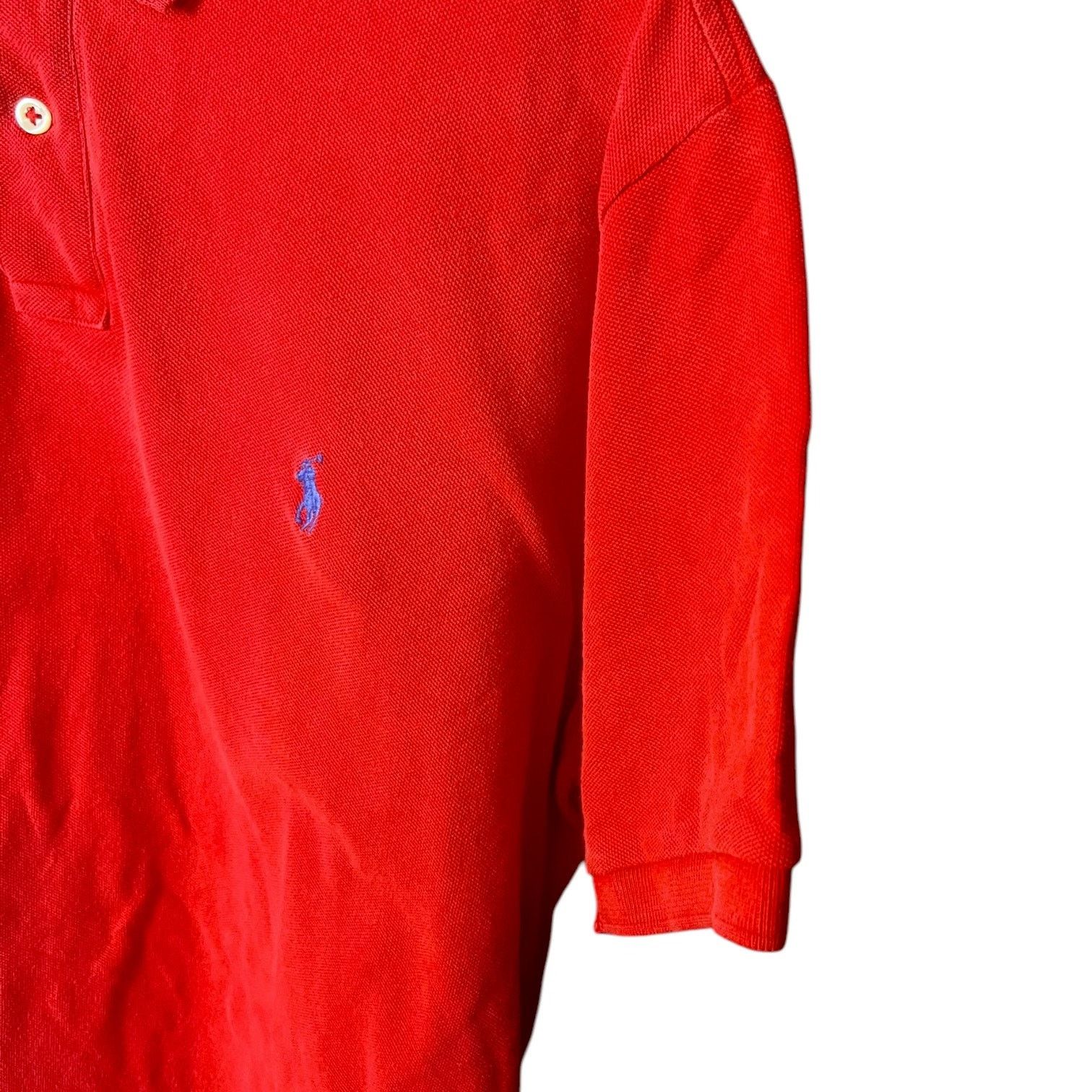 Polo Ralph Lauren NWT Men's Polo by Ralph Lauren Distressed Polo Shirt - XL Size US XL / EU 56 / 4 - 5 Thumbnail